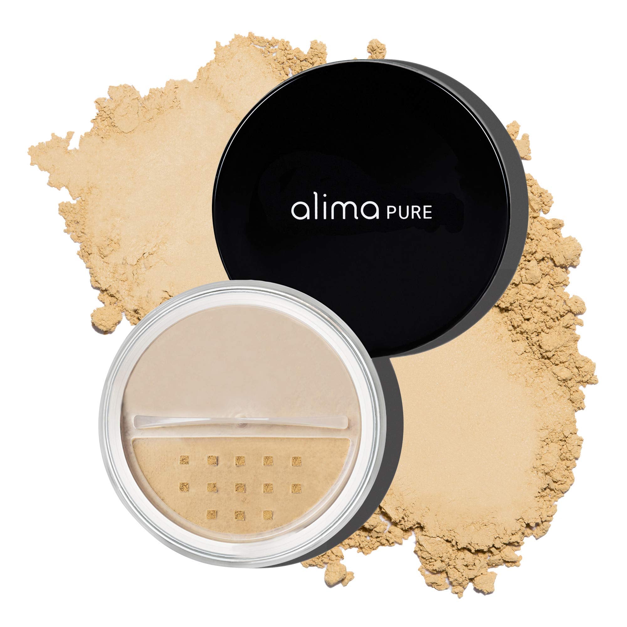 Alima Pure Matte Foundation Loose Mineral Powder Foundation Makeup, Loose Powder Makeup Oil Free Talc Free Powder, Natural Makeu