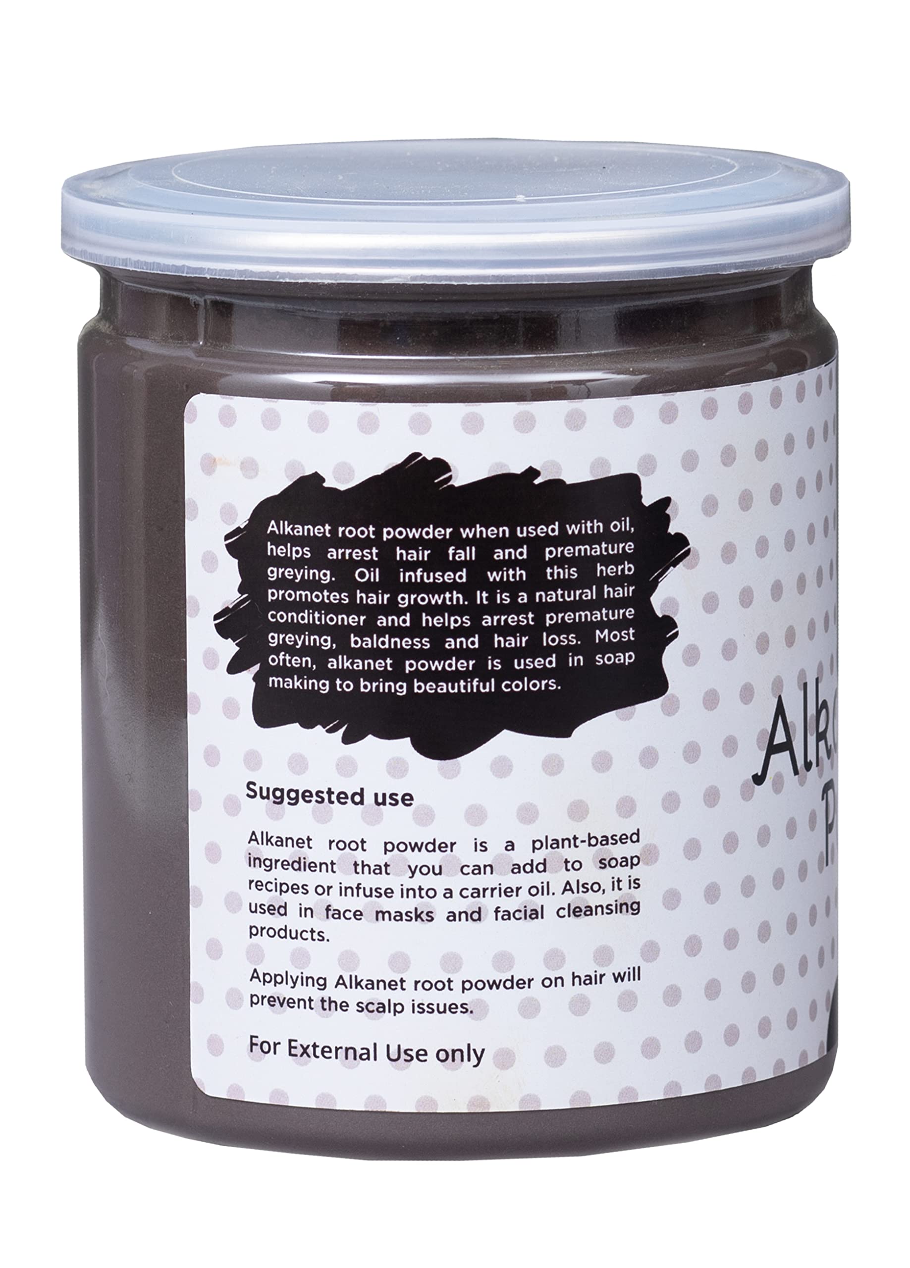 Alkanet Root Powder 10oz | 100% Natural Colourant For Soap making | Makes Beautiful Color Shades | Ratanjot Root Powder | By Yog
