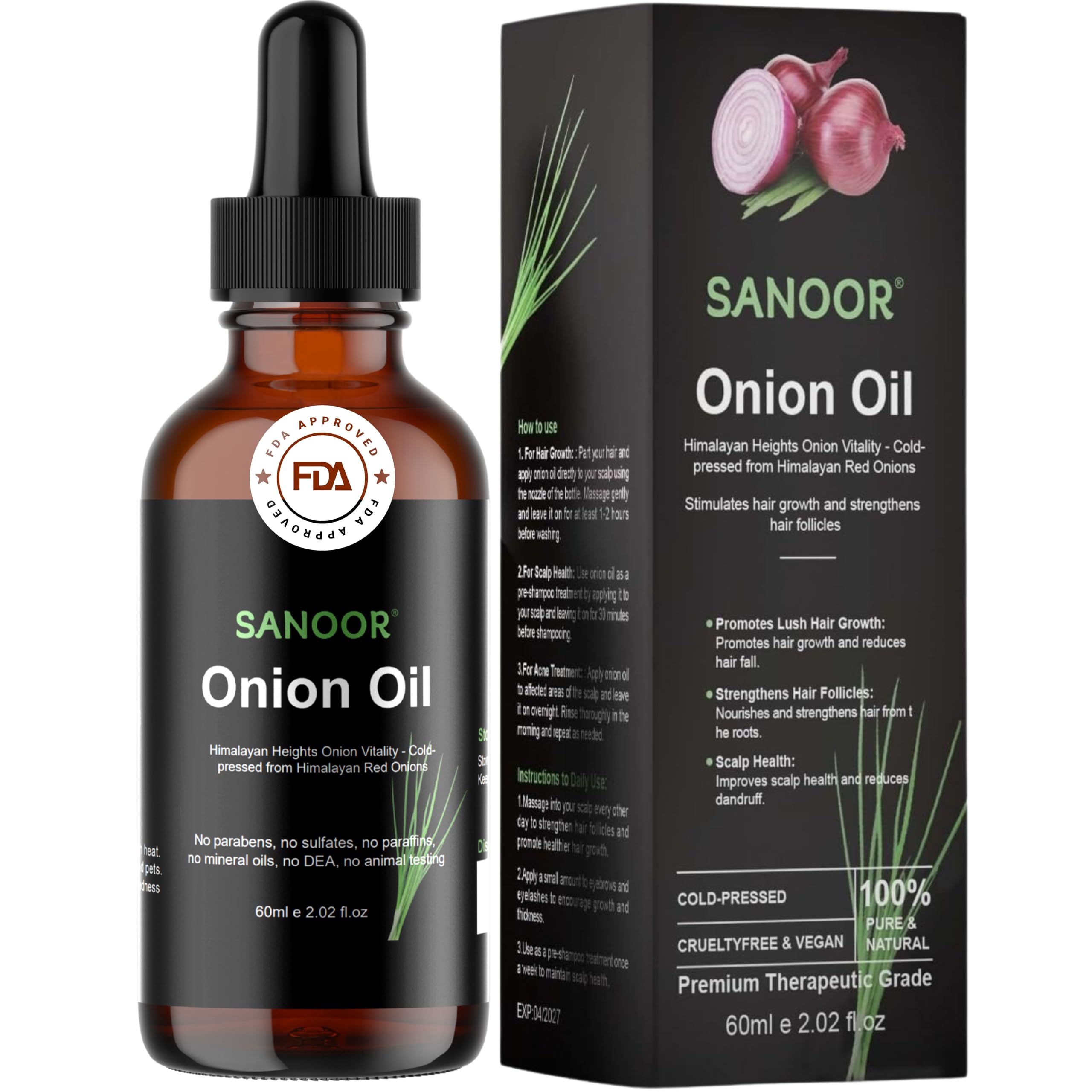 SANOOR Onion Oil