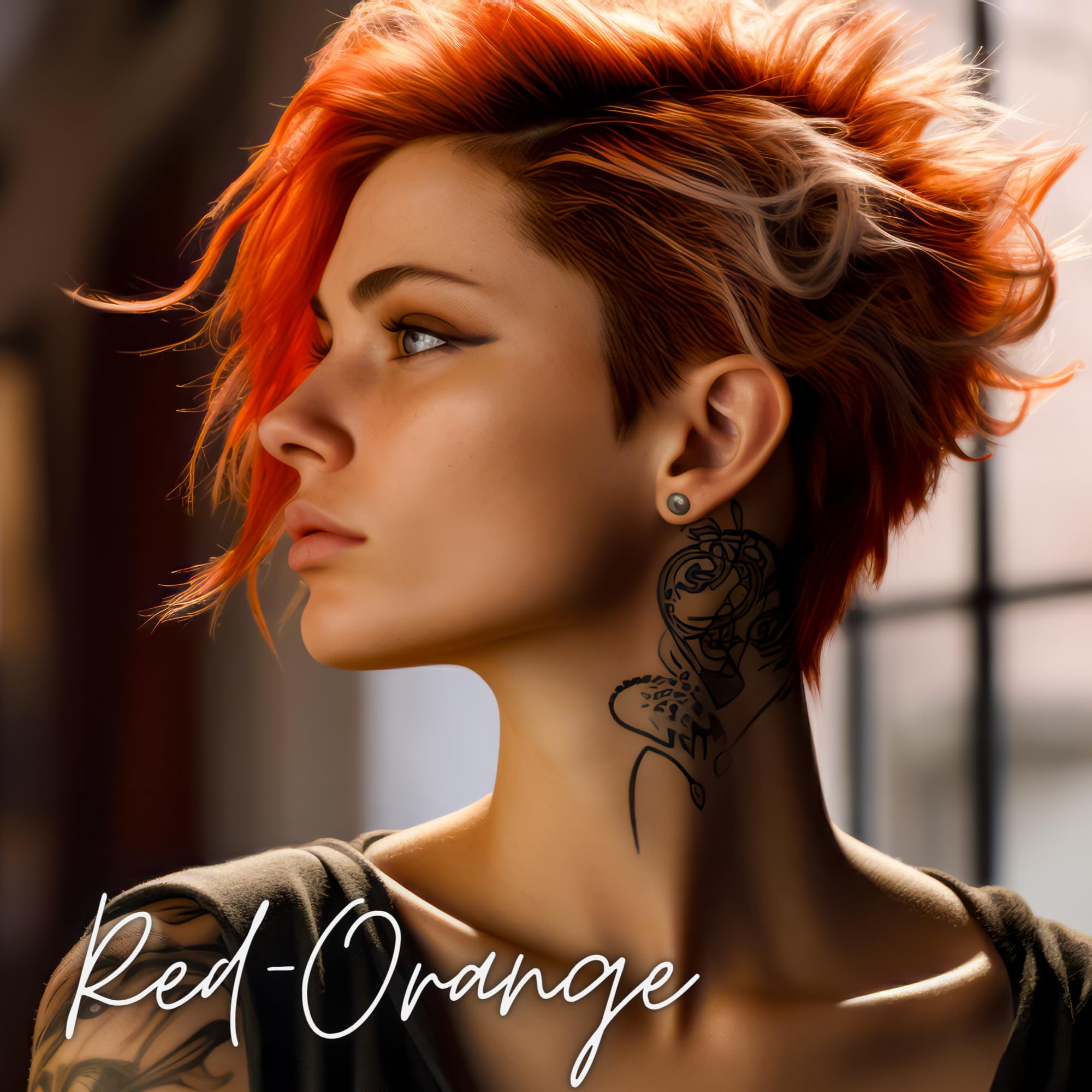 Tressa Watercolors Fluid Fire Shampoo - Use On Medium To Dark Red Hair - Creates Bright, Fiery Red-Orange Tones - Delivers Brill