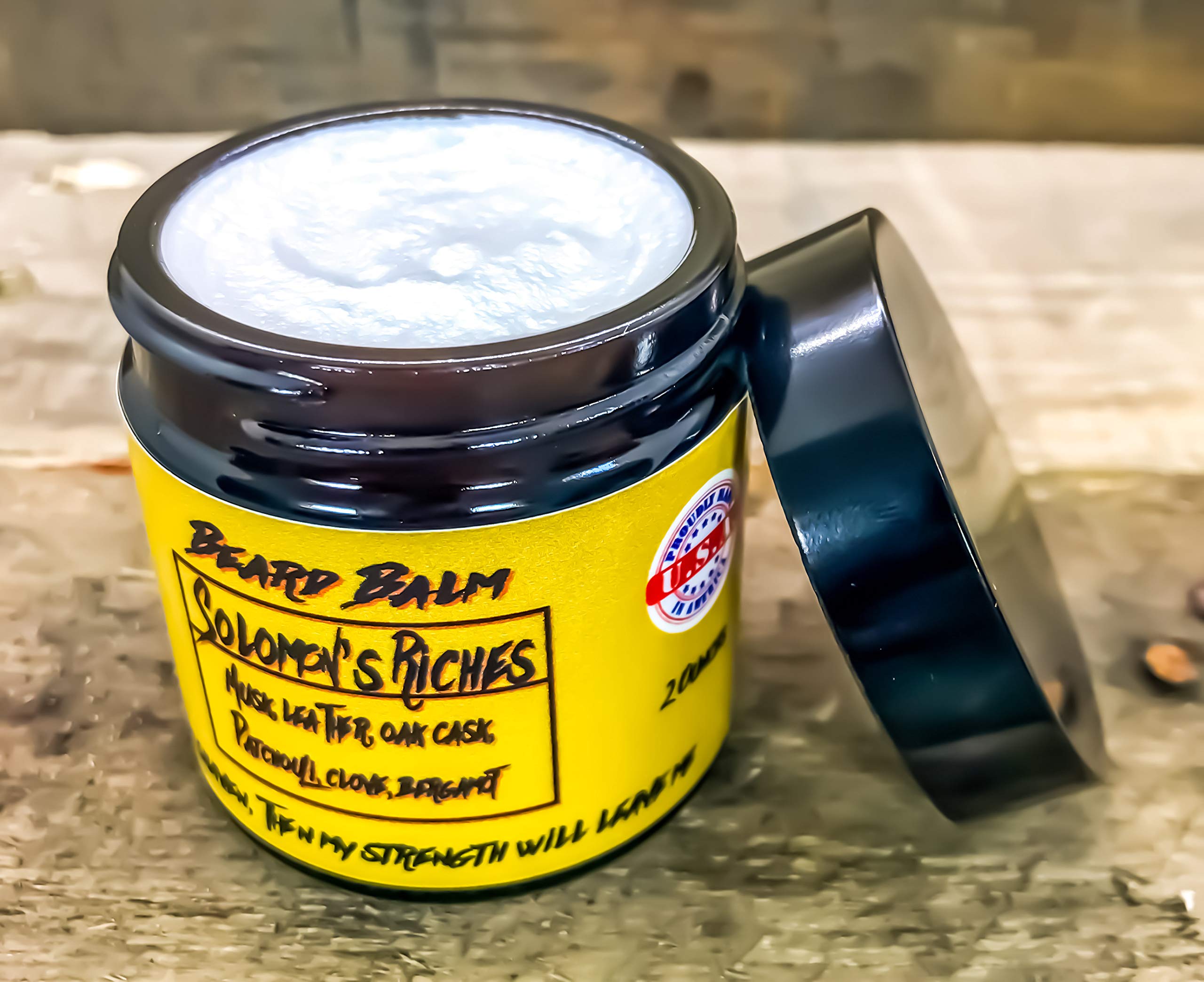 Biblical Beard Company - Beard Balm - Made In Usa (Solomon'S Riches)