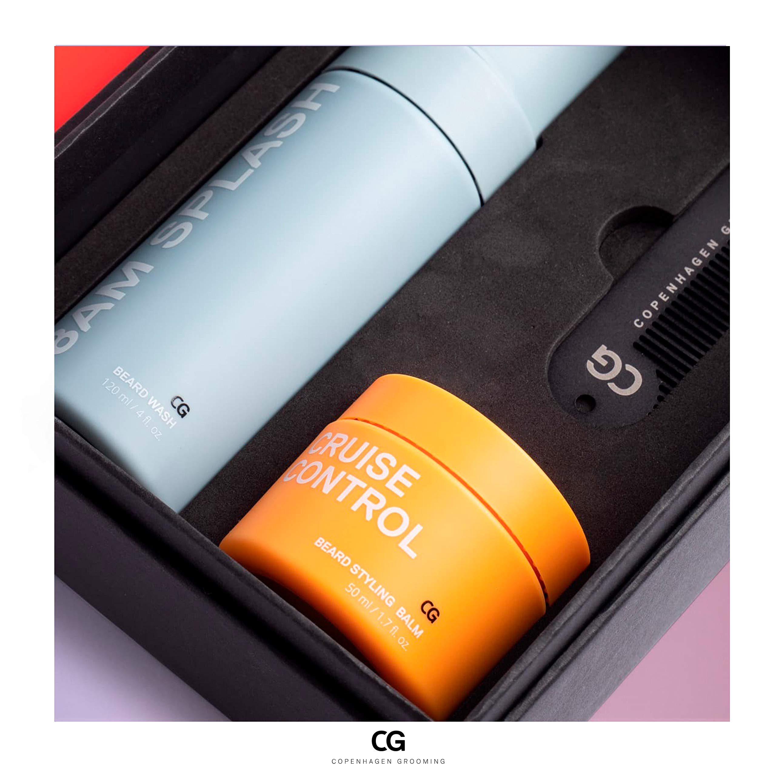 Copenhagen Grooming Beard Care Kit for Men - Balm, Wash & Oil