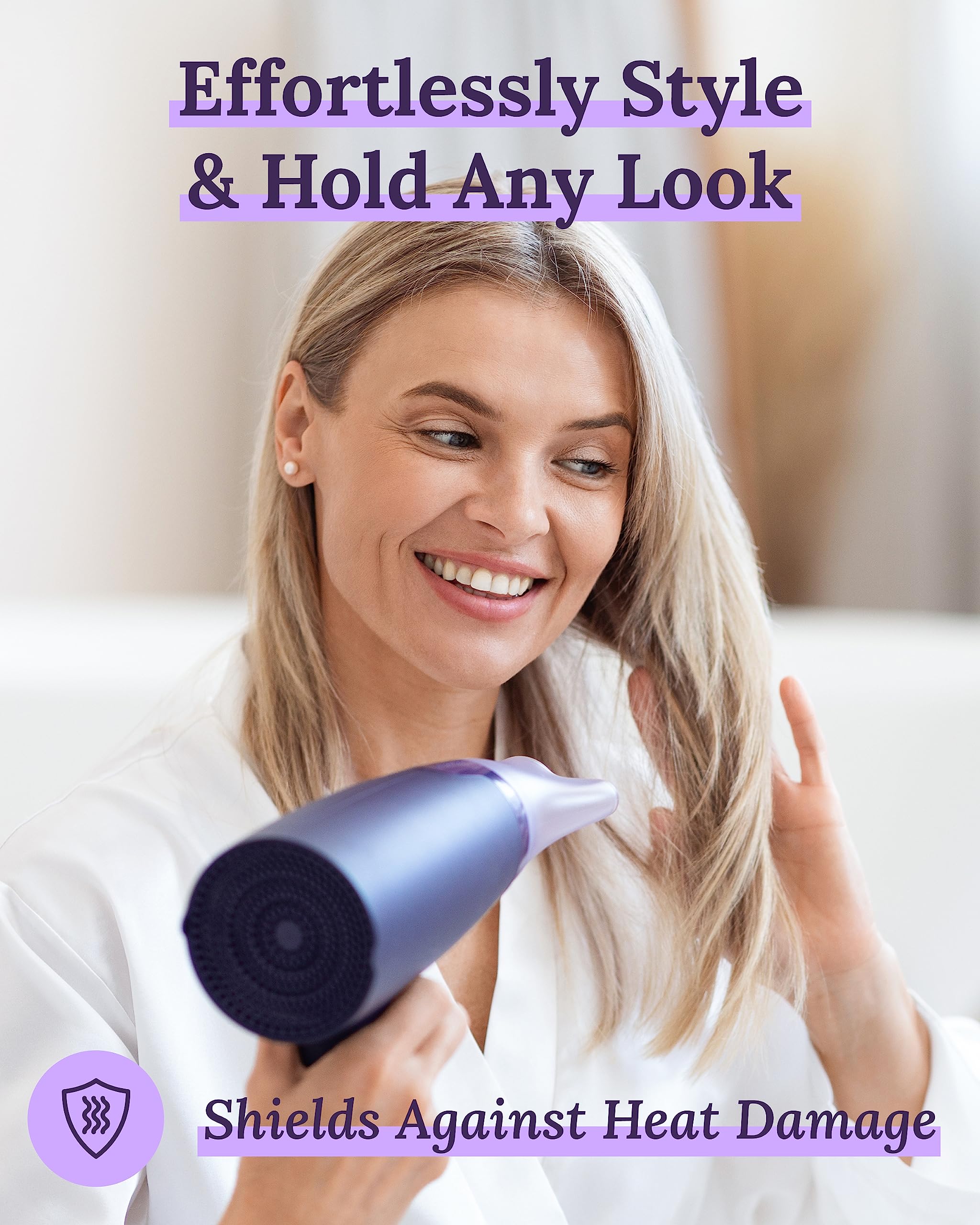 Keranique Hair Thickening Spray - Lift & Repair Volumizing Spray for Instant Volume, Texture - Styling Texturizing Spray For Fin