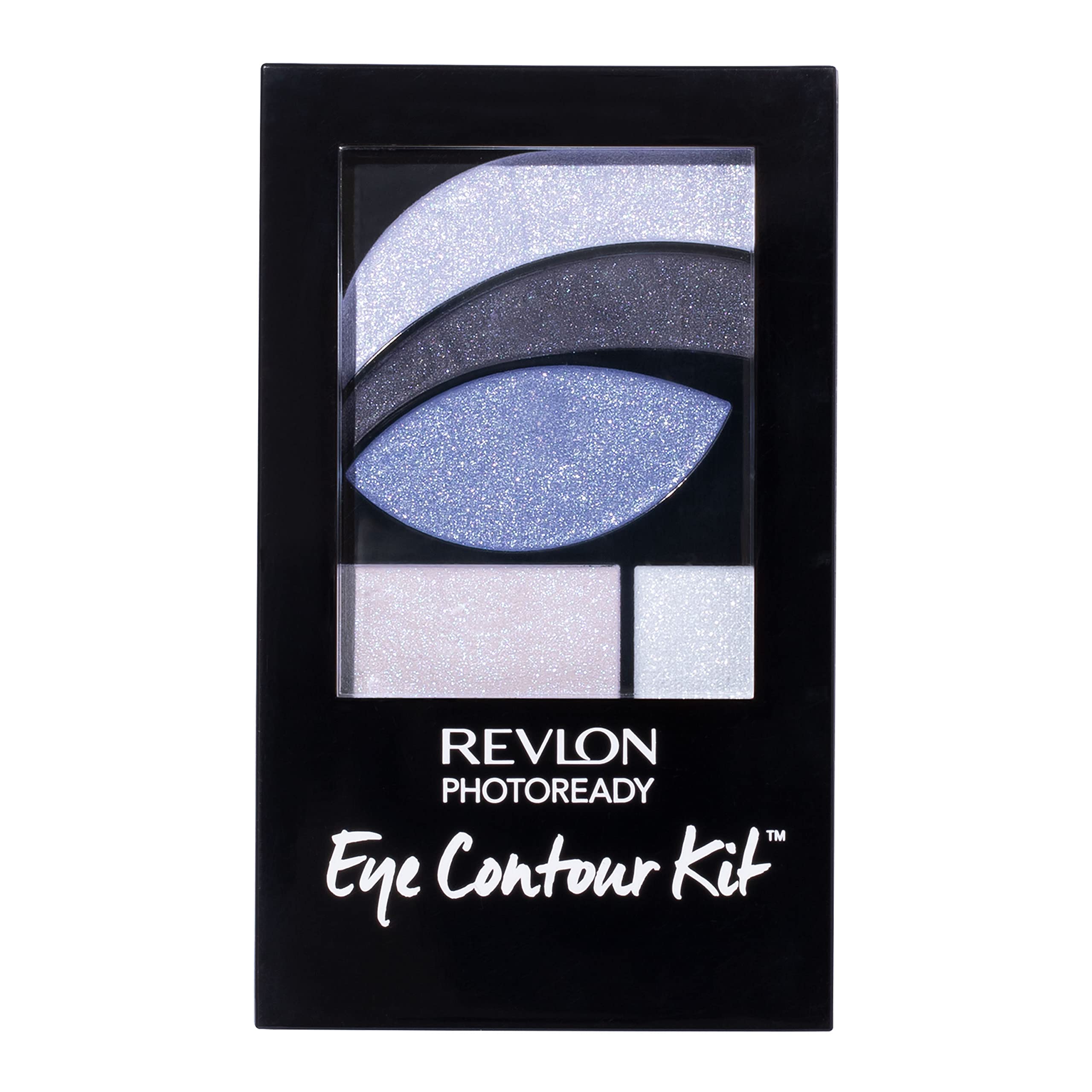 Revlon Photoready Eye Contour Kit, Eyeshadow Palette With 5 Wet/Dry Shades & Double-Ended Brush Applicator, Avant Garde (525), 0
