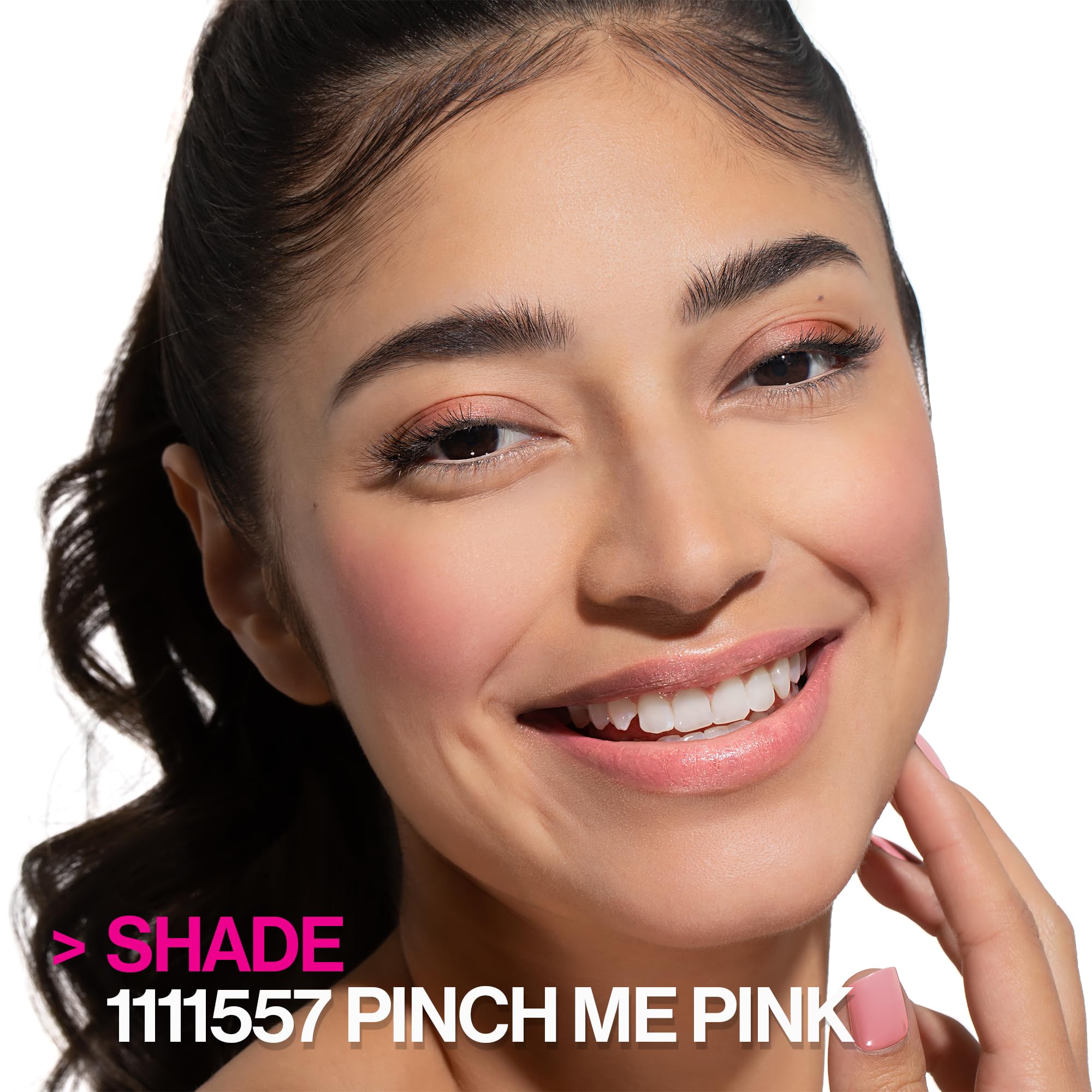 Wet N Wild Color Icon Blush Powder Makeup, Pinch Me Pink  Matte Natural Glow  Moisturizing Jojoba Oil