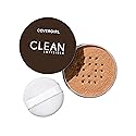 Covergirl Clean Invisible Loose Powder - Loose Powder, Setting Powder, Vegan Formula - Translucent Deep, 20G (0.7 Oz)