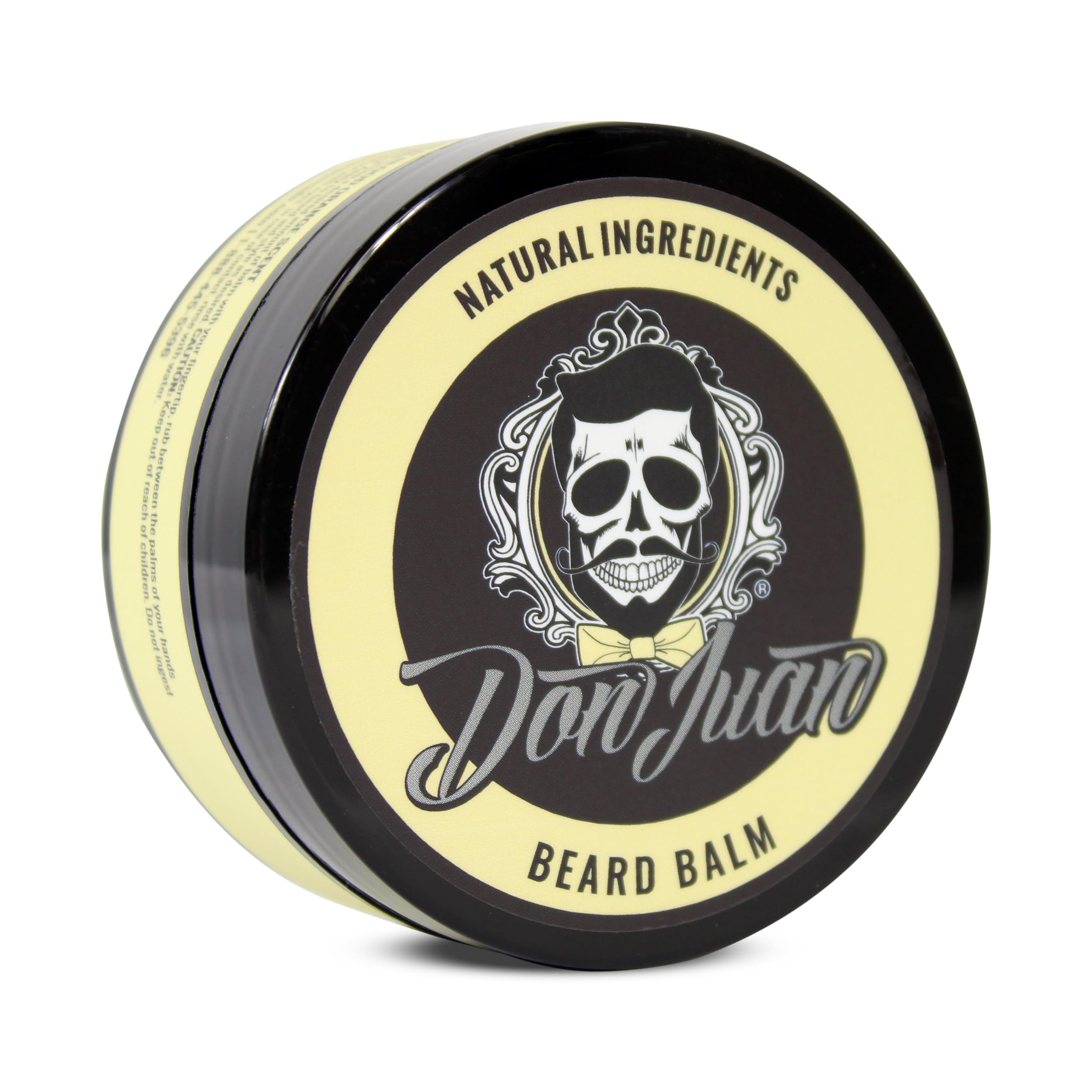 Don Juan Beard Balm Coconut Blood Orange Scent 2 Ounce - All Natural Ingredients With Shea Butter And Jojoba Oil