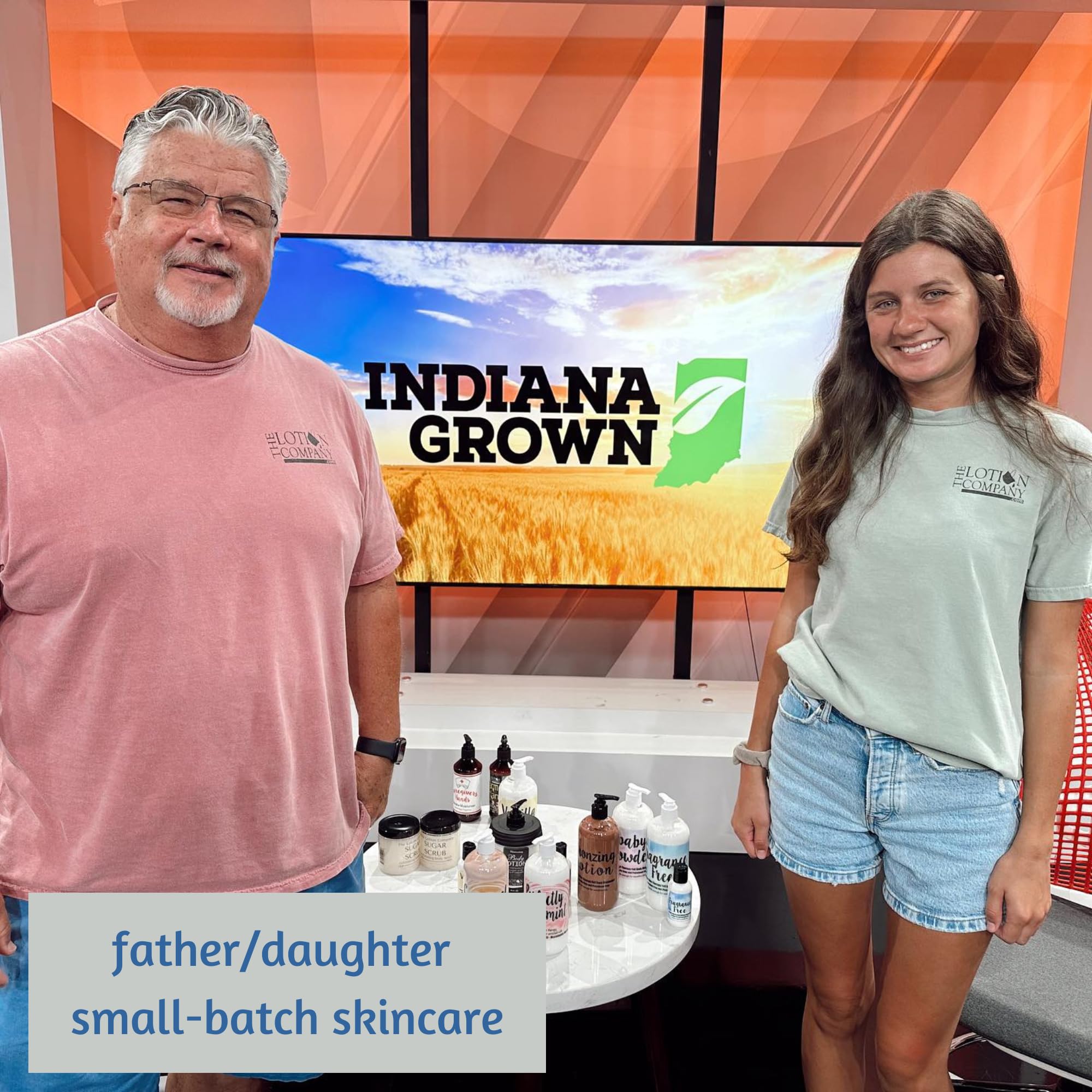 The Lotion Company 24 Hour Skin Therapy Lotion, Full Body Moisturizer, Travel Size, Paraben Free, Made In Usa, Baby Powder Fragr