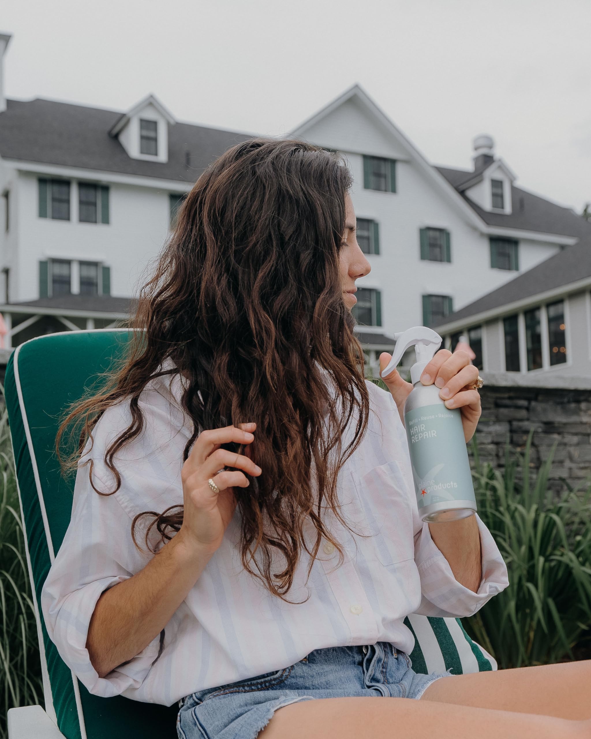 Eco Friendly Refillable Hair Repair, 10 Oz (Original (With Pumps))
