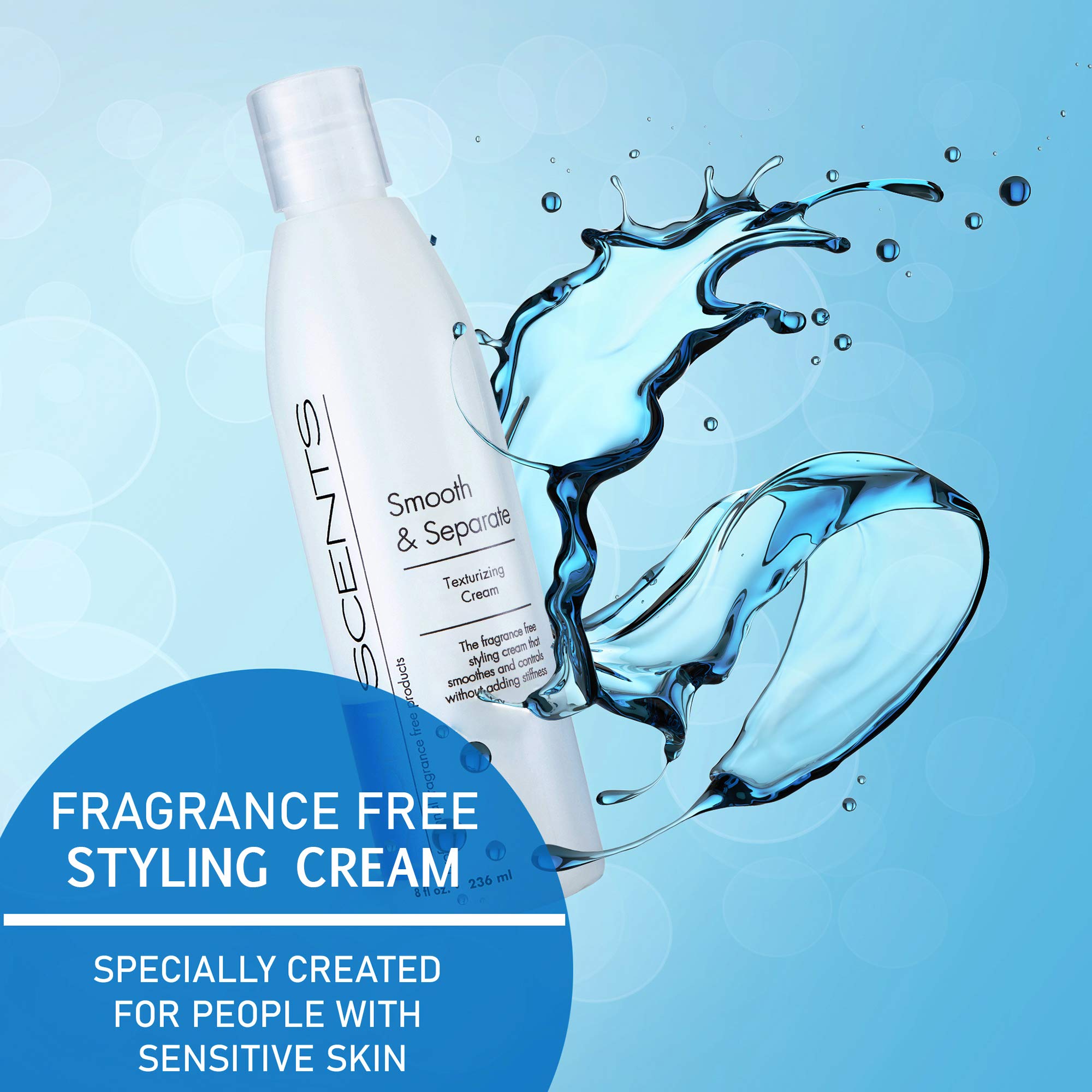 Nonscents Fragrance Free Curl Defining Cream, Truly Unscented. Great for Taming, Enhances Curls & Frizz Control. Create Amazing