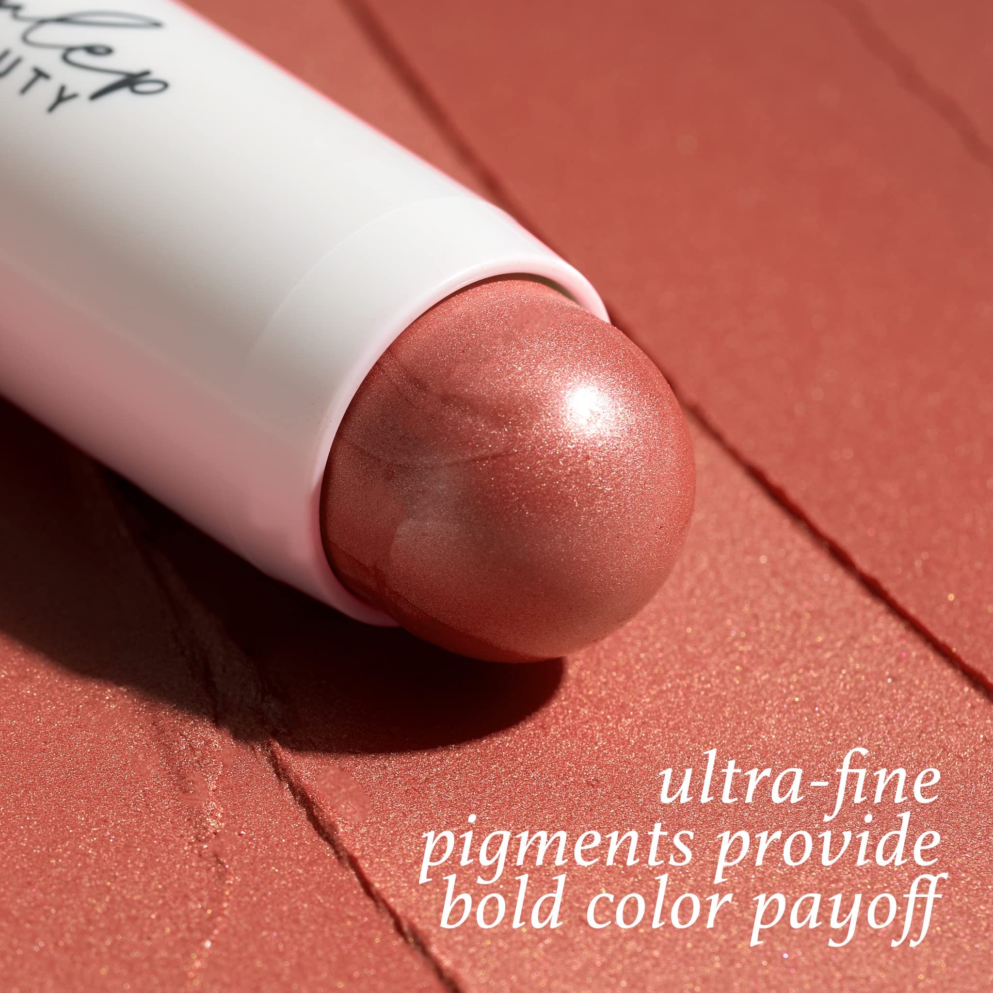 Julep Skip The Brush Cream to Powder Blush Stick - Desert Rose - Blendable and Buildable Color - 2-in-1 Blush and Lip Makeup Sti