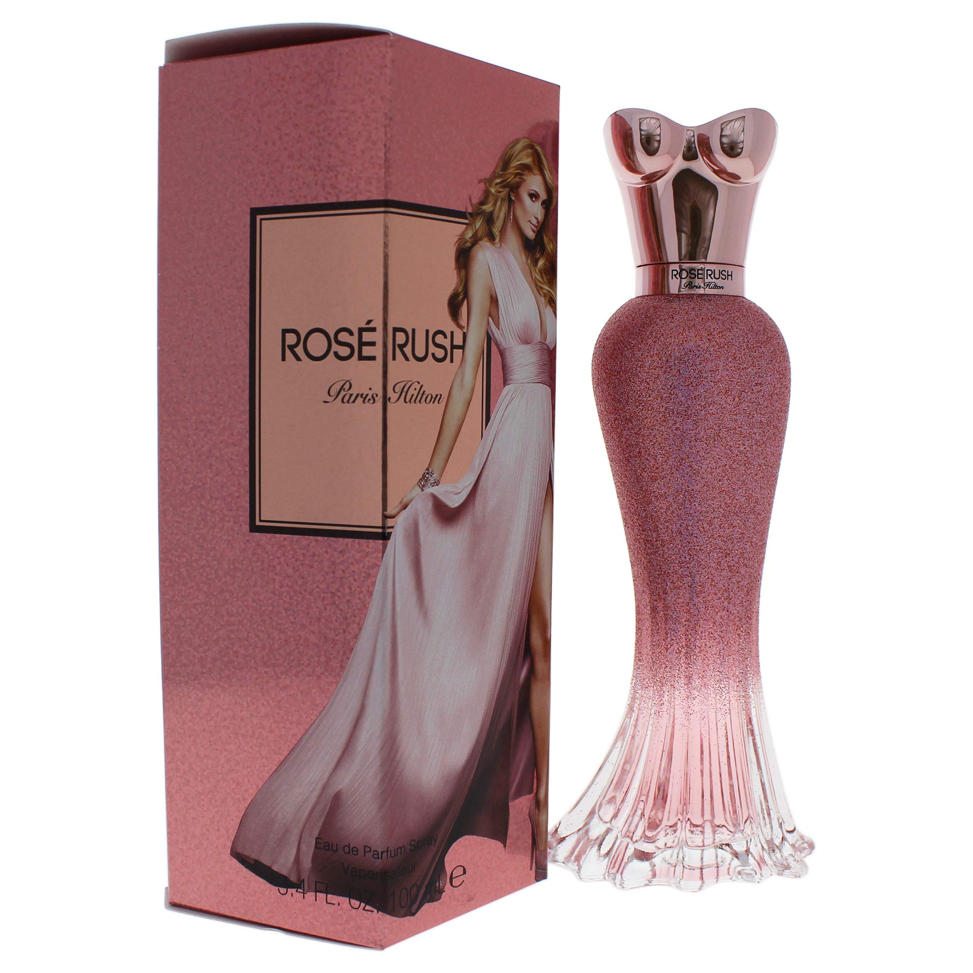 Paris Hilton Rose Rush Eau De Parfum Spray Perfume For Women  Floral And Fruity Fragrance  Notes Of Papaya, Peony, Cedar, And Wh