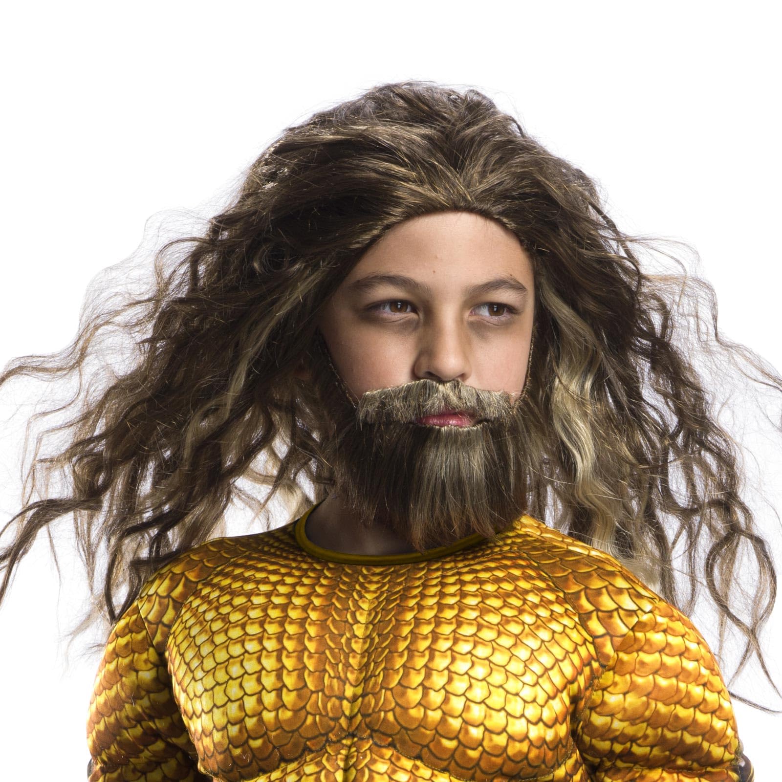 Rubie's Costume Boys Justice League Aquaman Beard & Wig Costume, One Size