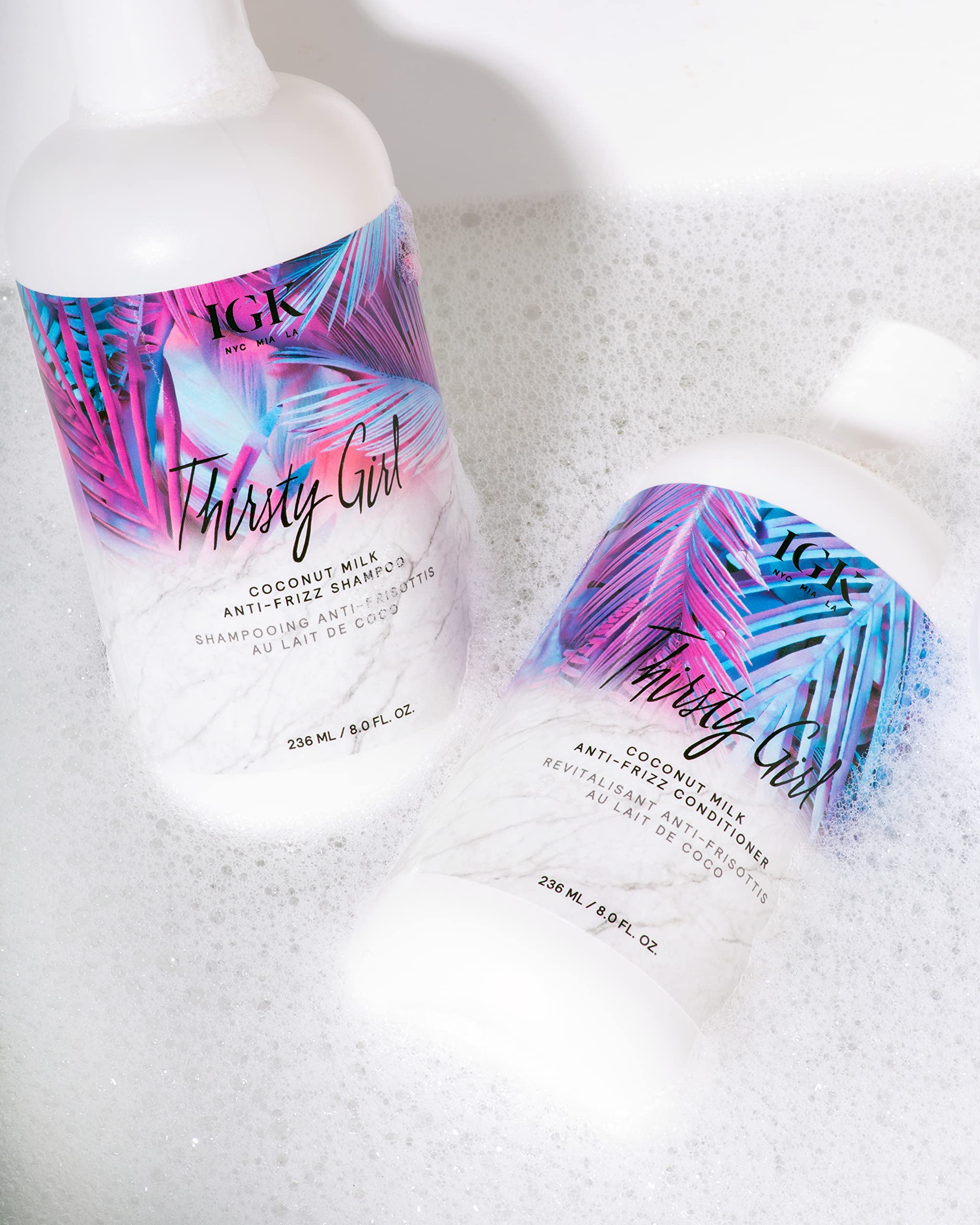 Igk By Igk Thirsty Girl Coconut Milk Anti-Frizz Shampoo 8 Oz(D0102Hi6Mtg)
