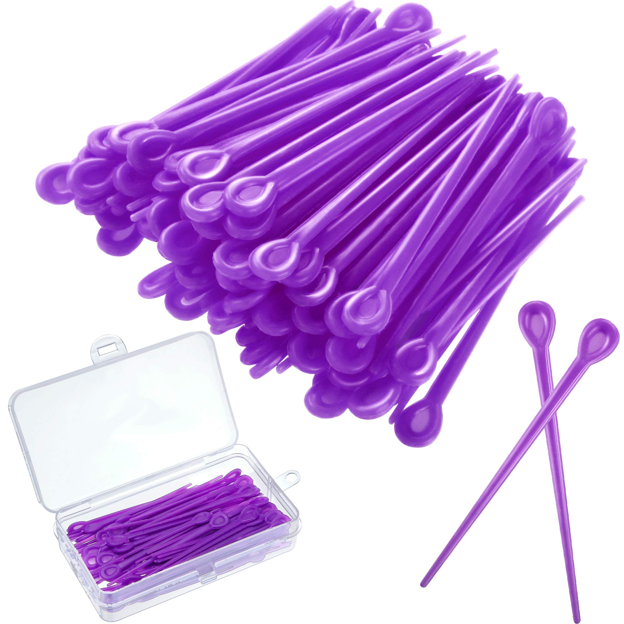 180 Pieces Brush Roller Pick Plastic Roller Pick Hair Curler Roller Pin for Hair Curling Styling Accessories for Christmas Valen