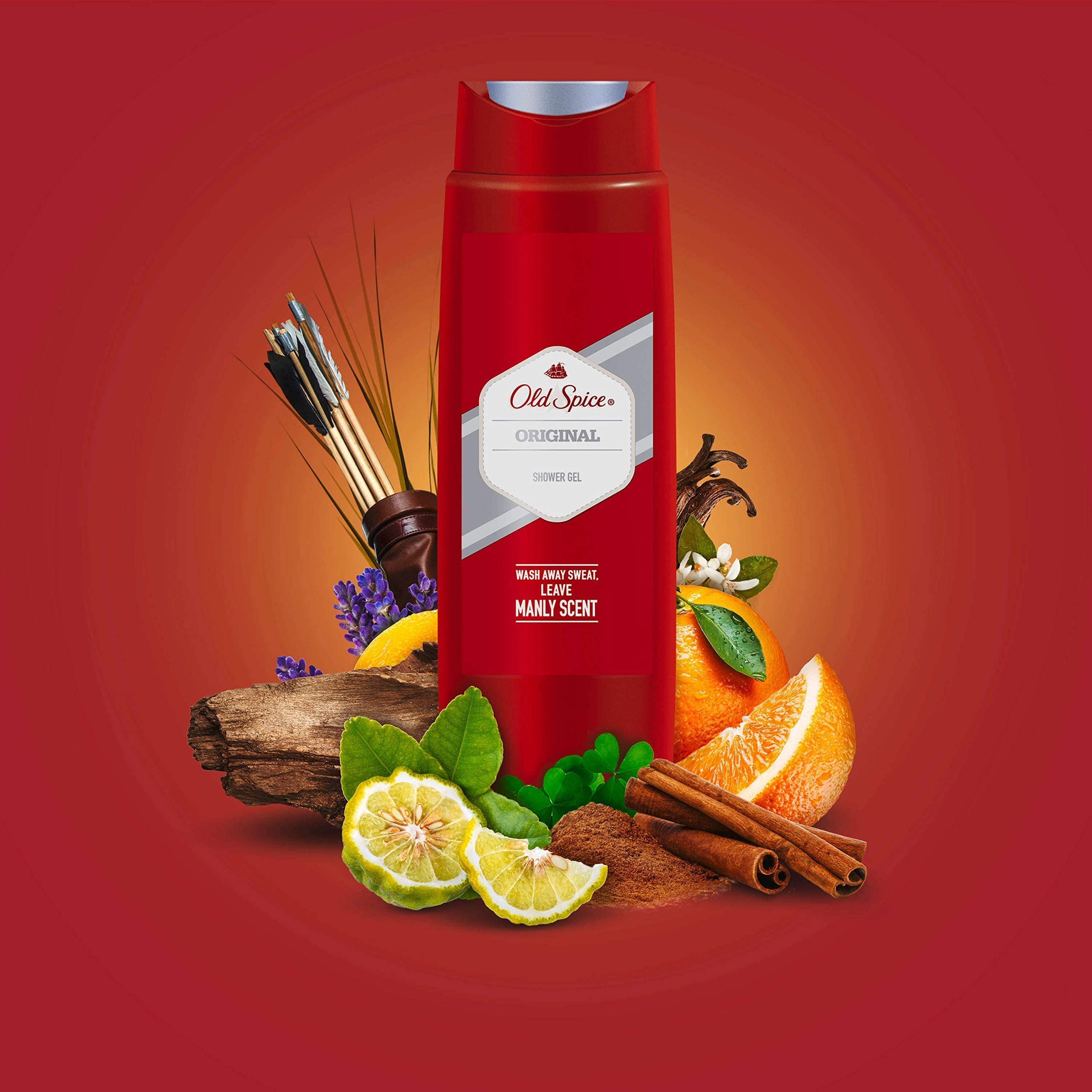 Old Spice Original Shower Gel, 250Ml, 6 Pack
