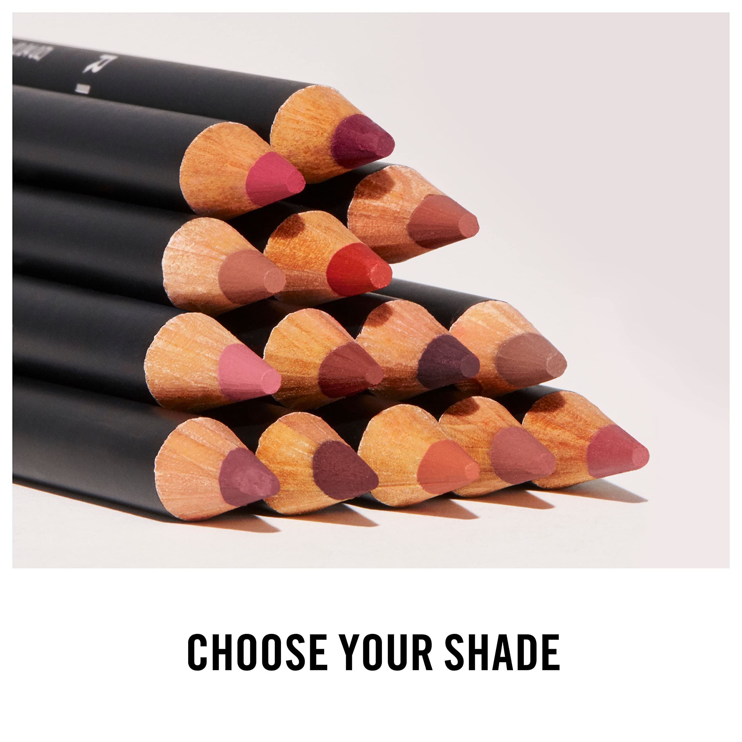 Rimmel Lasting Finish 8Hr Soft Lip Liner Pencil - Vibrant, Blendable Formula To Lock Lipstick In Place For 8 Hours - 125 Indian
