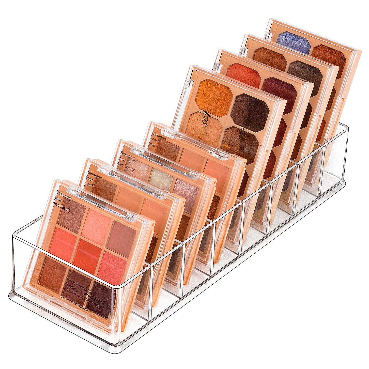 Jesslab Acrylic Organizer, 8 Cube Sections Makeup Organizer For Drawer, Makeup Organizer For Vanity, Countertop, Bathroom, Kitch