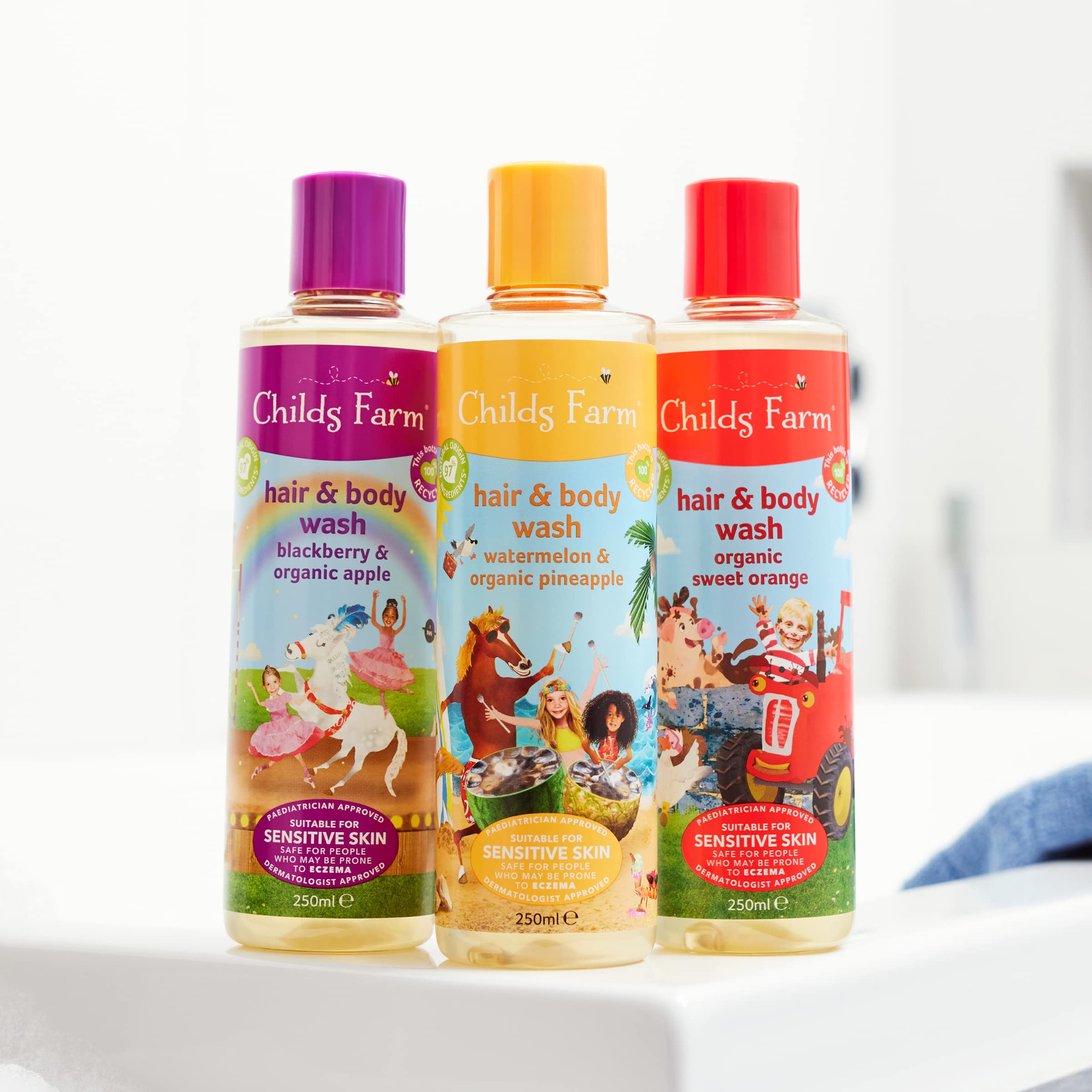 Childs Farm hair & body wash organic sweet orange 250ml