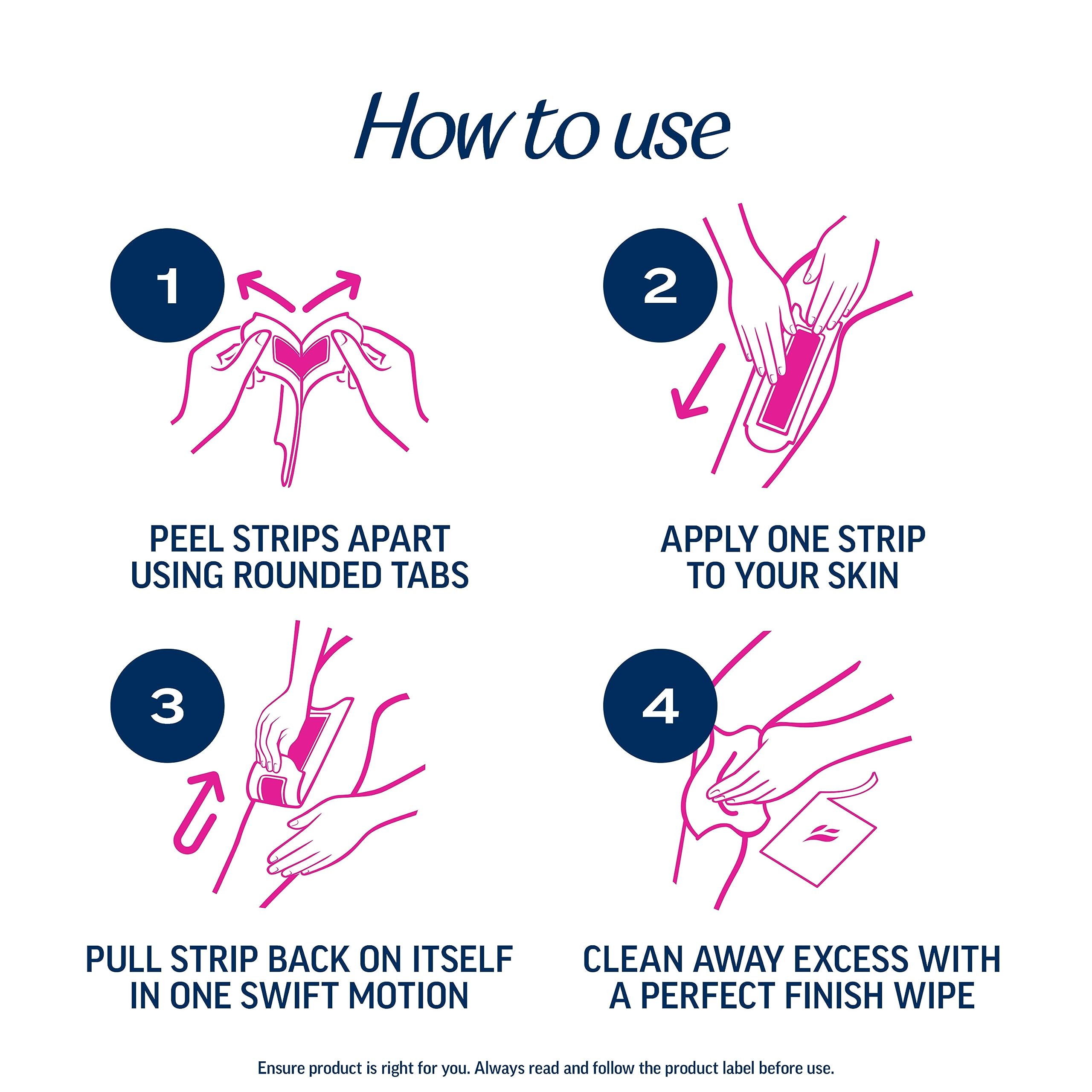 Veet Ready-To-Use Waxing Kit For Women | Wax Strips For Body Hair Removal, Wax Kit For Ingrown Hair Treatment, Personal Care Pro