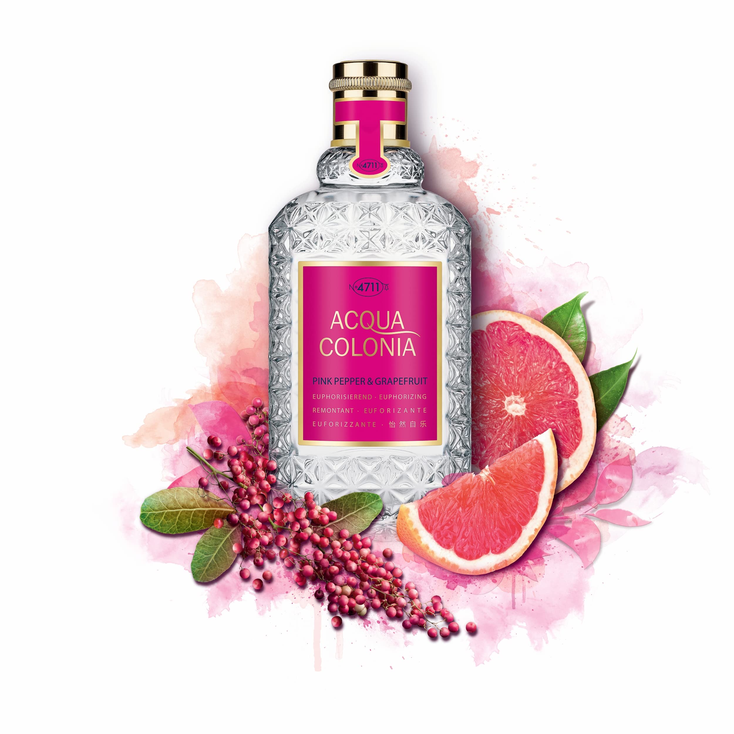 4711 Acqua Colonia Pink Pepper & Grapefruit Eau De Cologne Spray Unisex 170Ml57Oz