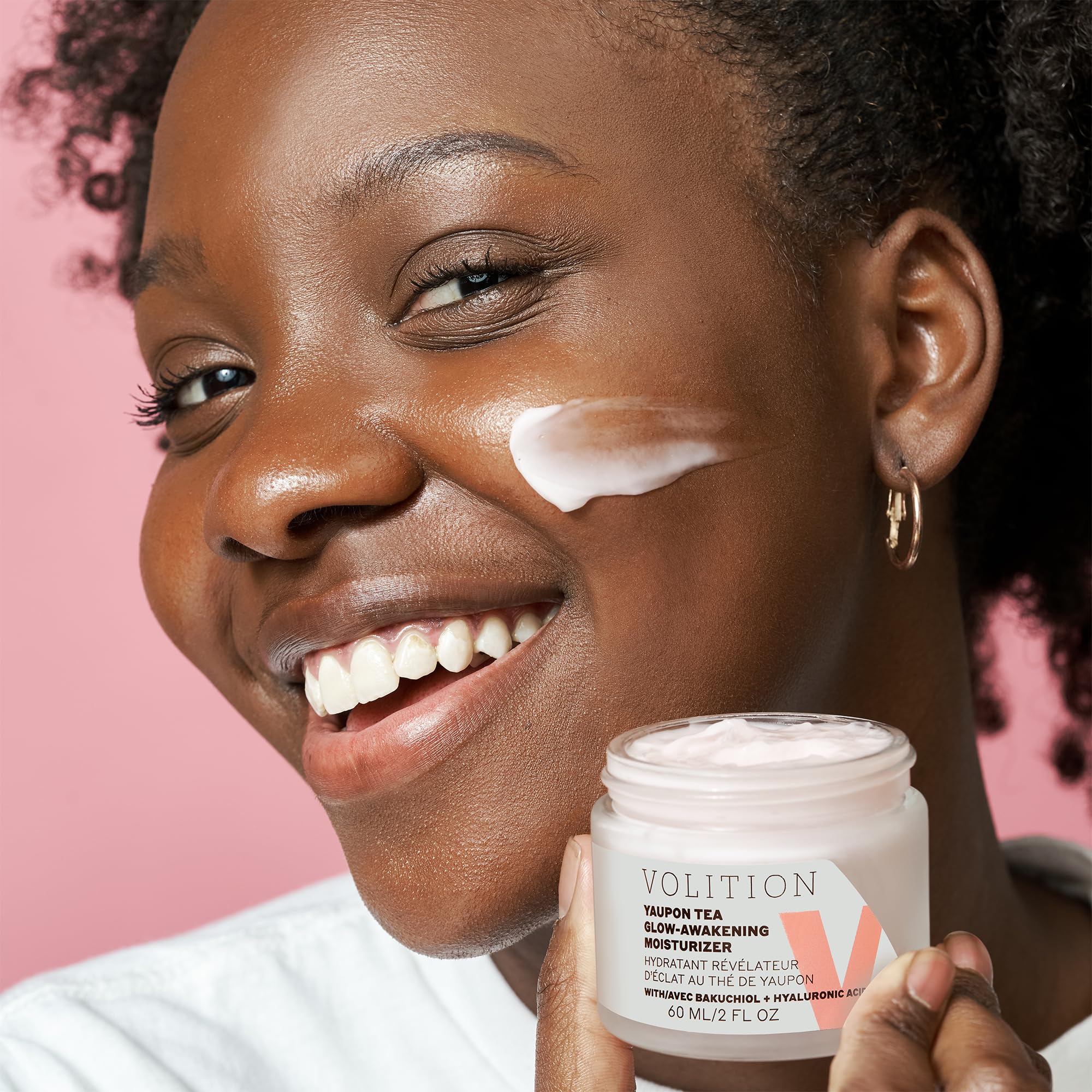 Volition Beauty Yaupon Tea Glow-Awakening Facial Moisturizer - Face Cream Energizes Tired Skin - Natural Retinol Alternative Bak