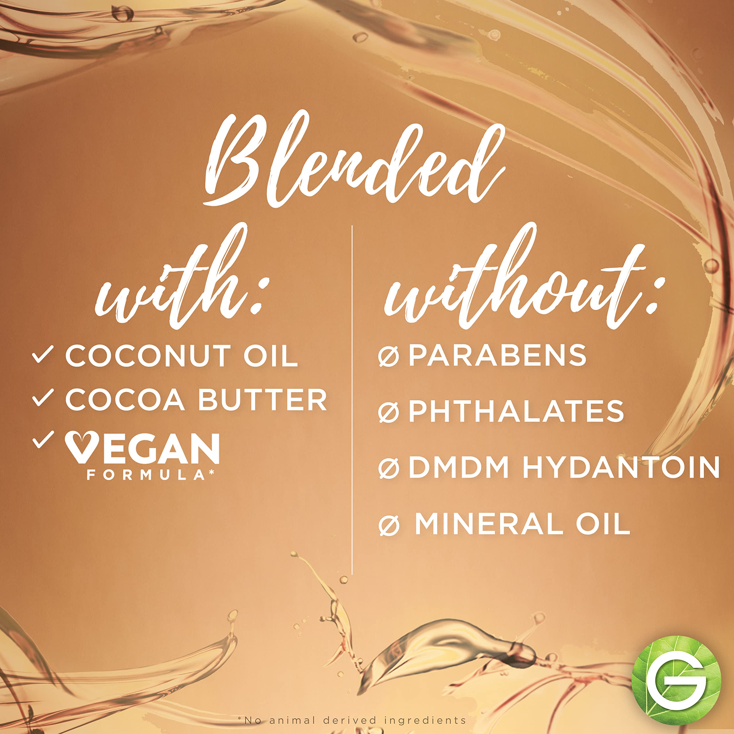 Garnier Whole Blends Coconut Oil & Cocoa Butter Smoothing Shampoo For Frizzy Hair, 22 Fl Oz, 2 Count (Packaging May Vary)