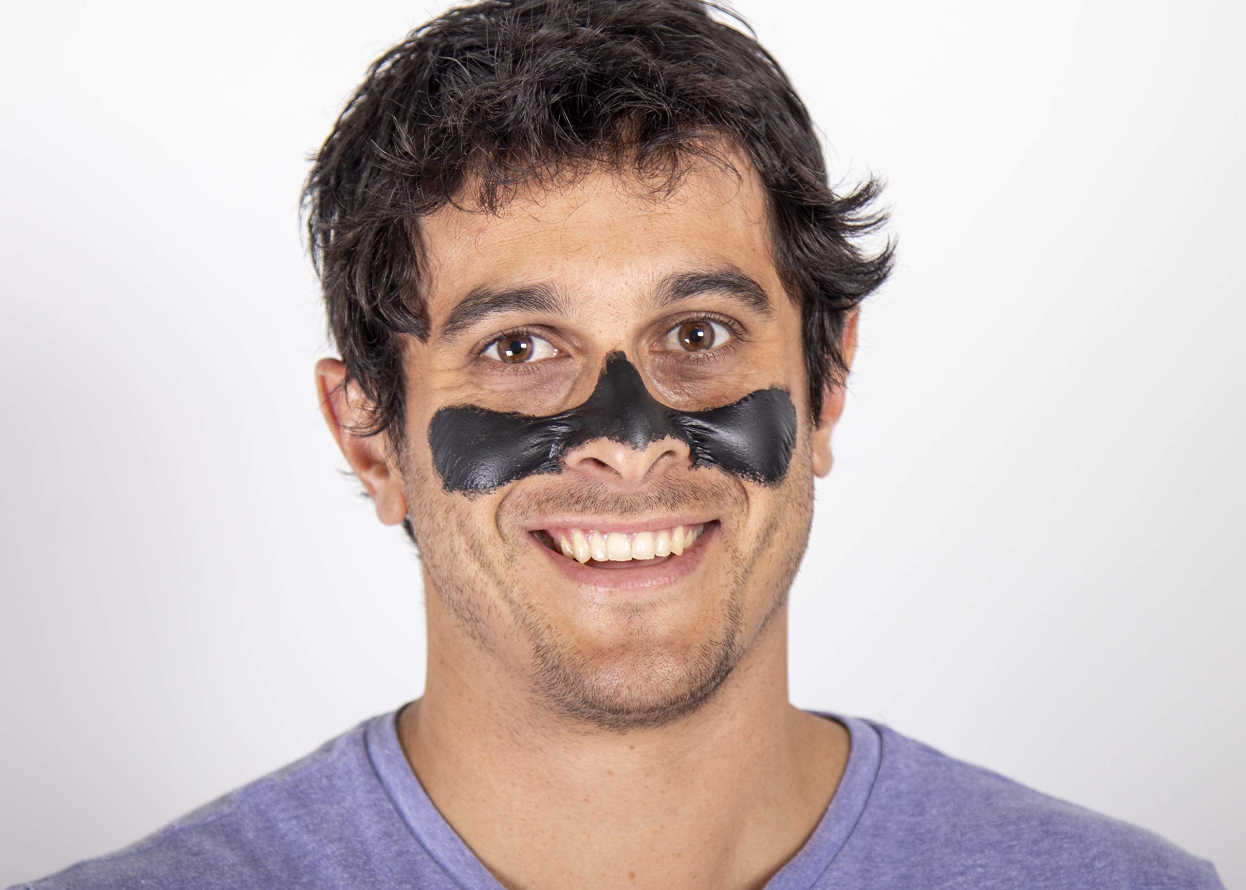 Miami Masks Blackhead Remover Bamboo Black Charcoal PeelOff Face Mask Anti-Acne Pore Minimizer Black head Remover Facial Mask Al