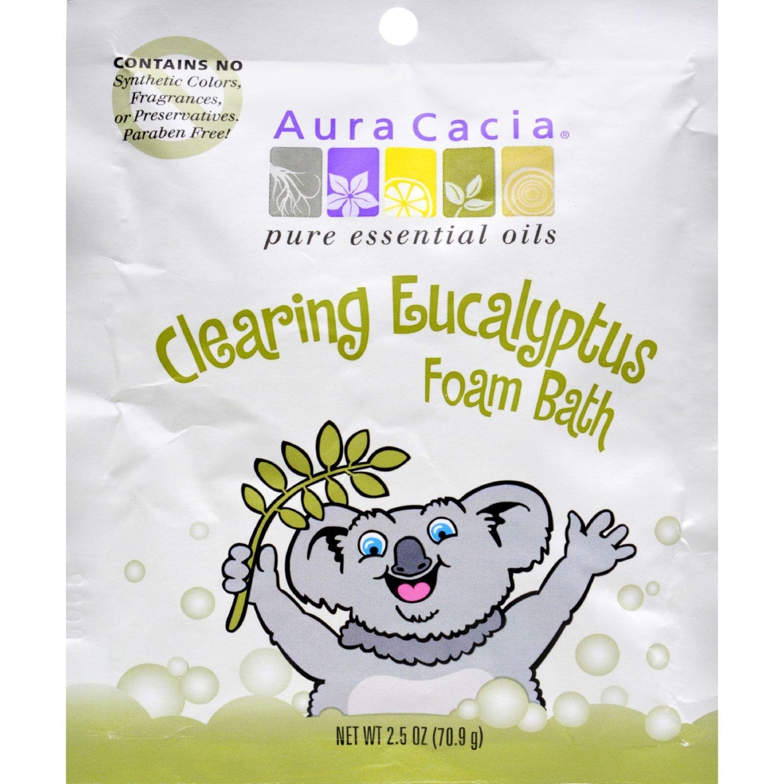 Aura Cacia Foam Bath For Kids Clearing - 2.5 Oz, 6 Pack