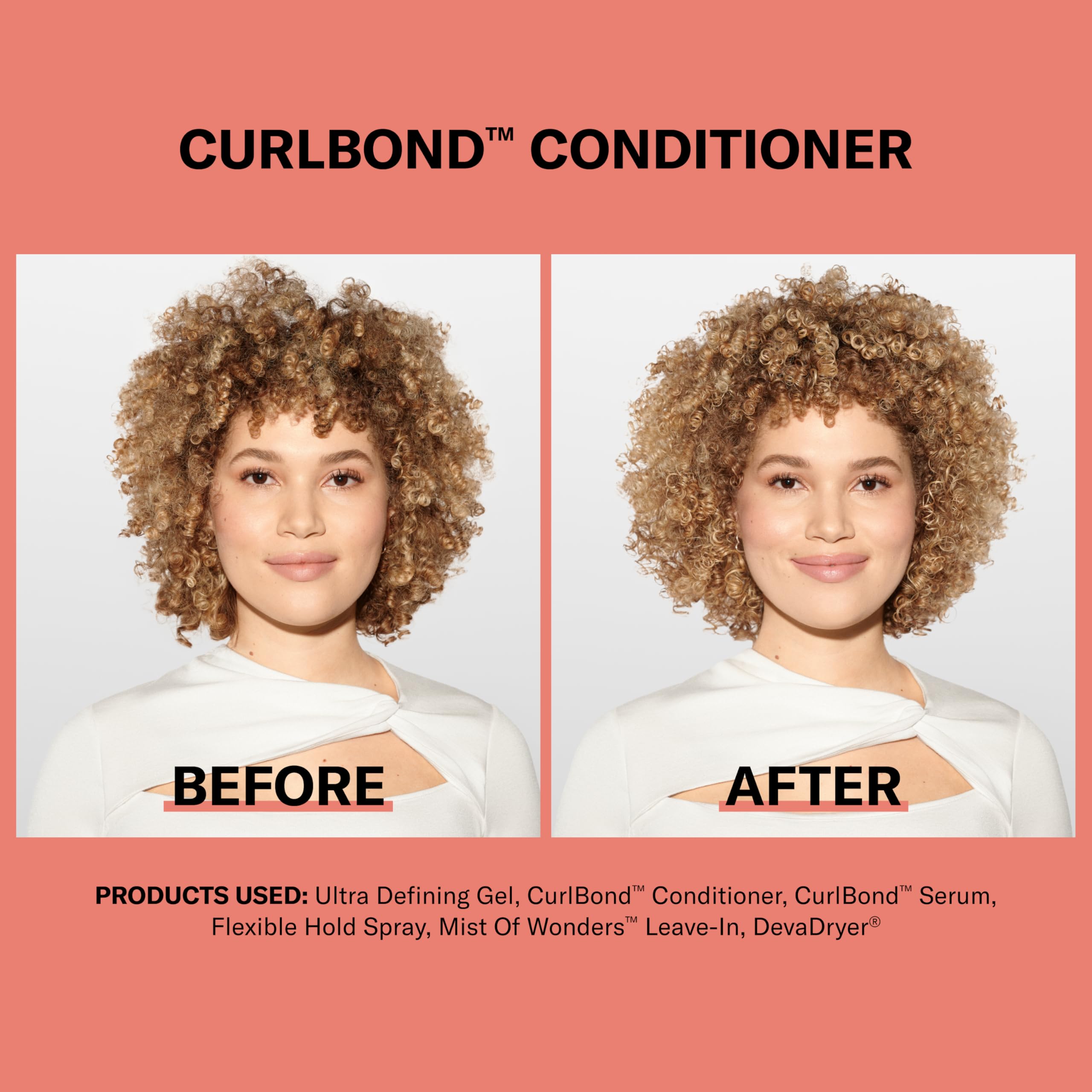 Devacurl Curlbonda Re-Coiling Cream Conditioner, Cozy Getaway, 12 Fl Oz