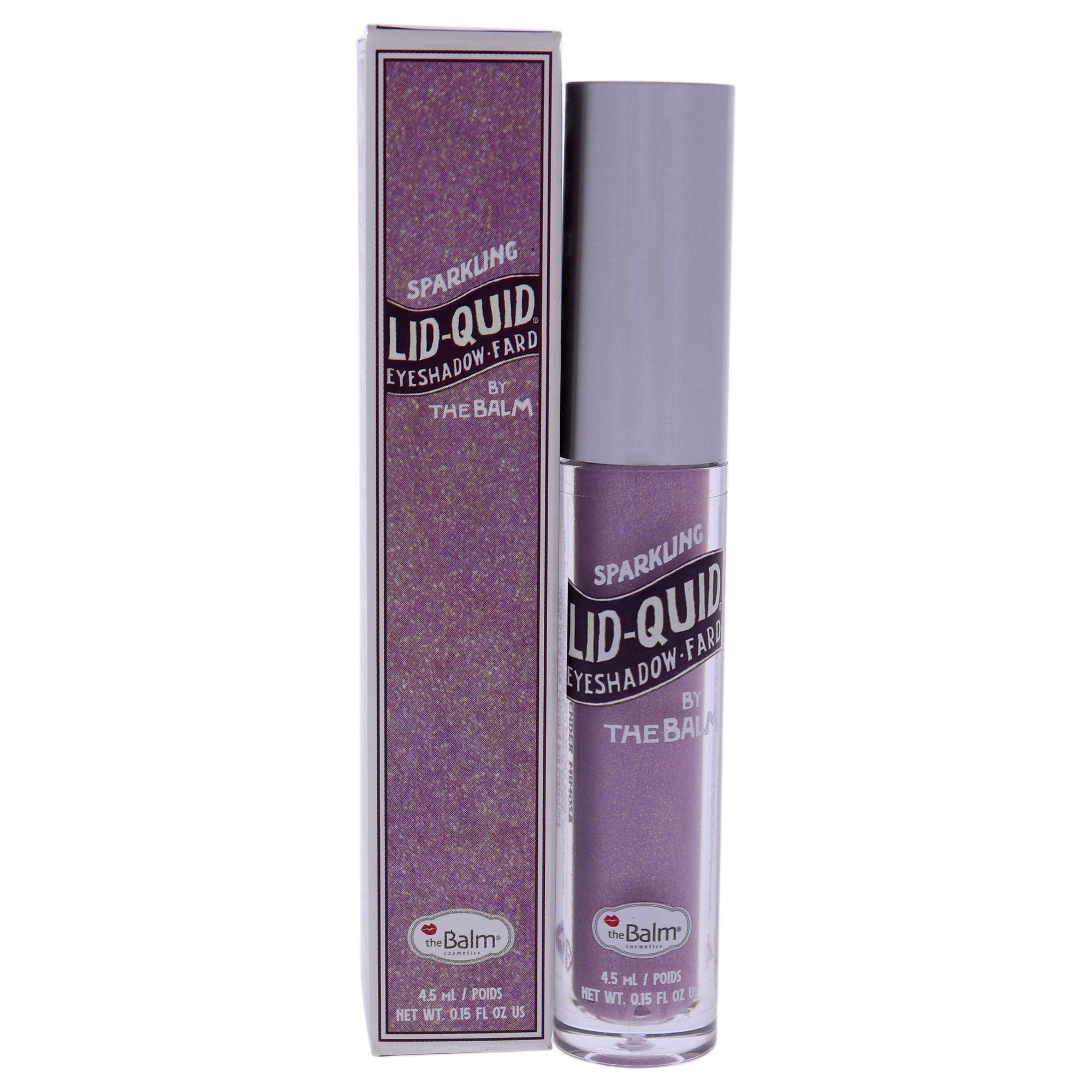 Lid-Quid Sparkling Liquid Eyeshadow - Lavender Mimosa By The Balm For Women - 0.15 Oz Eye Shadow