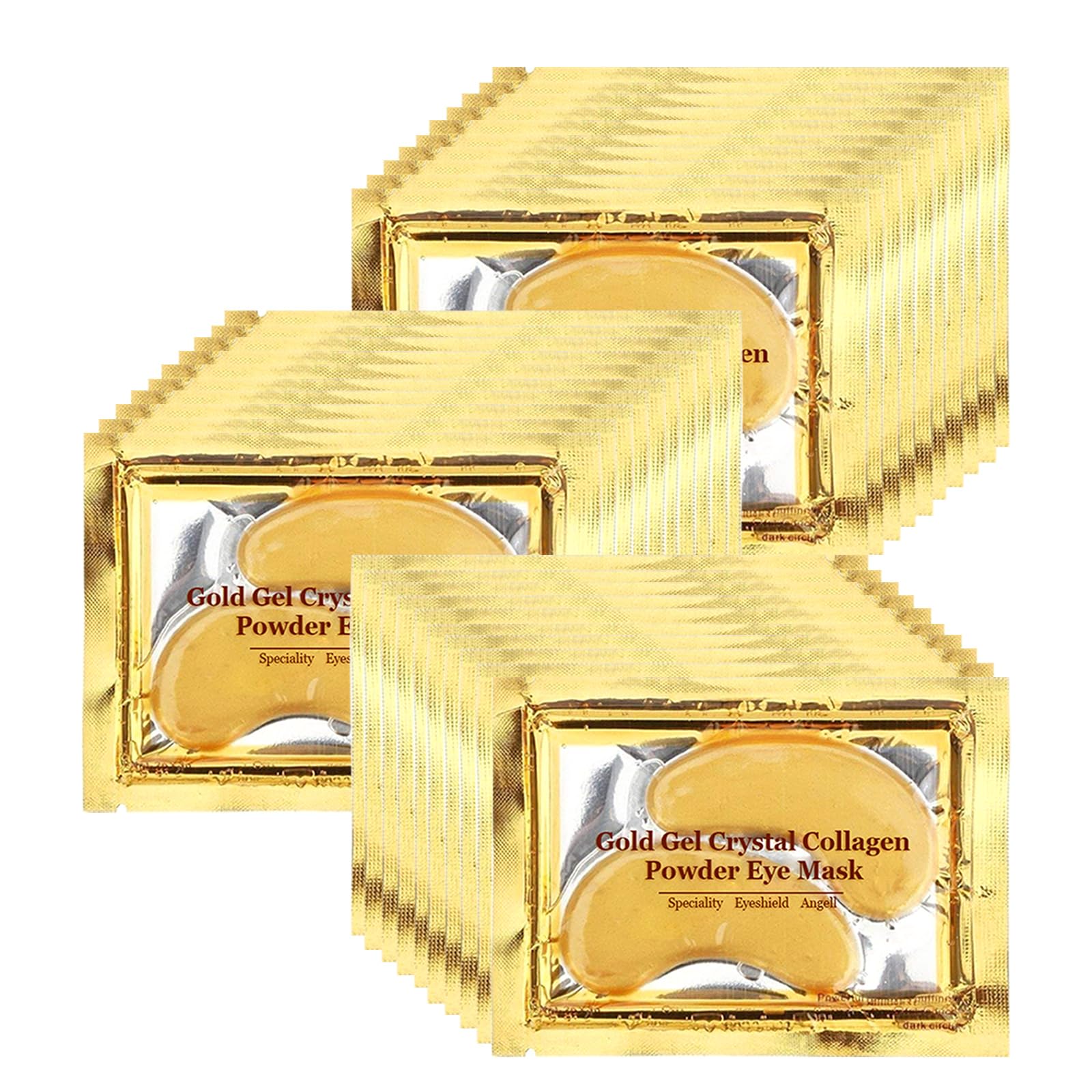 Adofect 30 Paris Under Eye Patches 24k Gold Under Eye Mask for Puffy Eyes and Dark Circles Treatments, Under Eye Bags Treatment