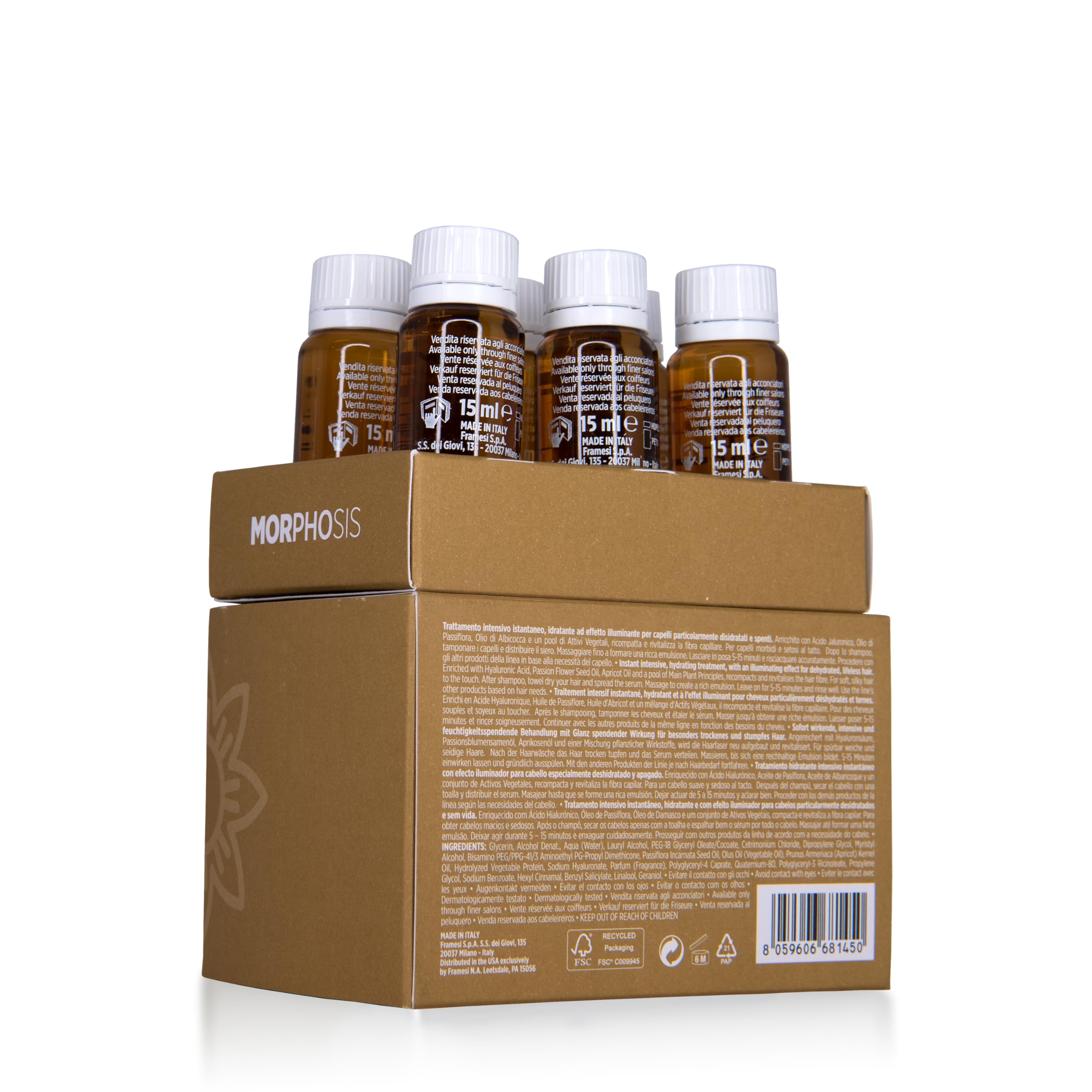 FRAMESI Morphosis Sublimis Hair Oil Serum, Hydrating Hair Treatment