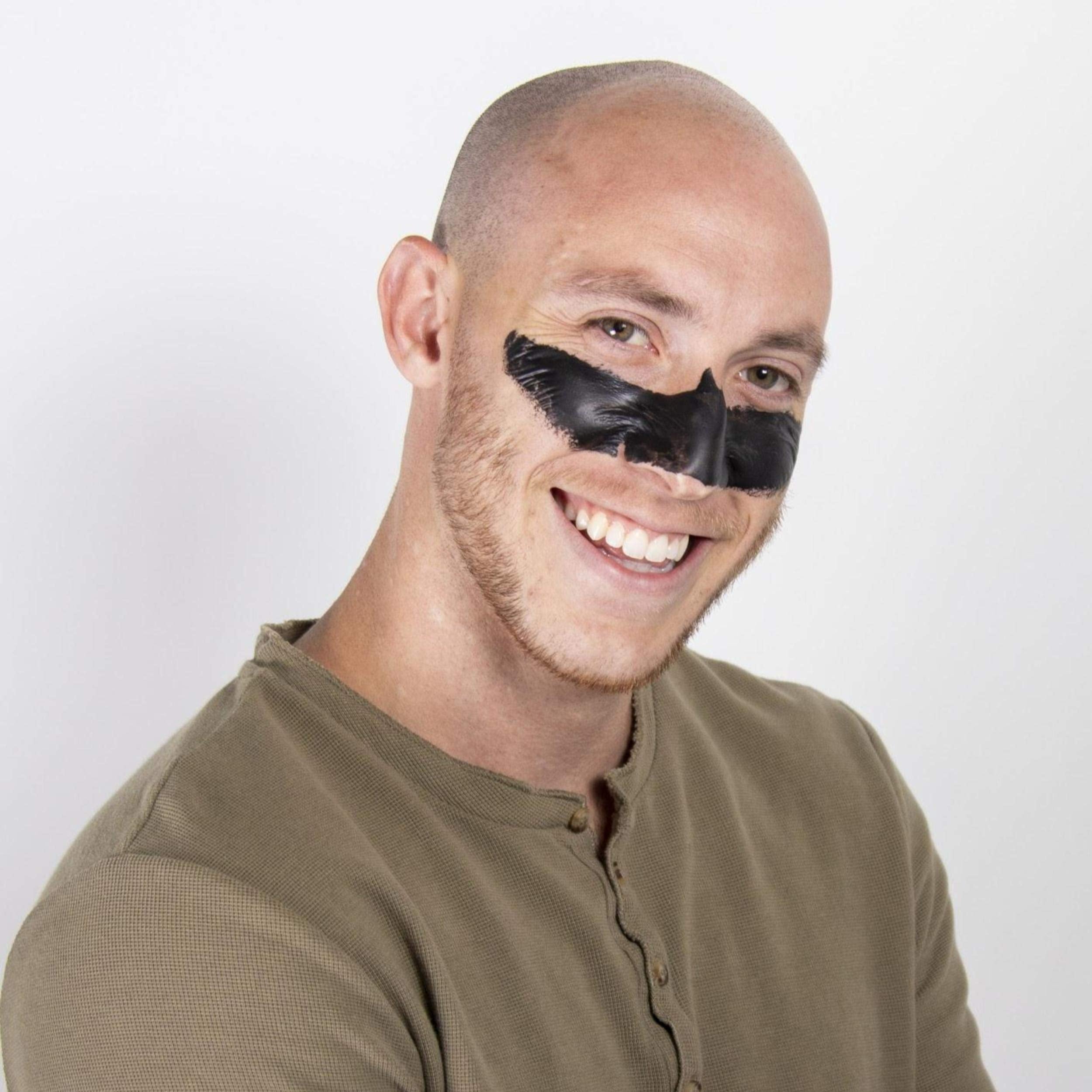 Miami Masks Blackhead Remover Bamboo Black Charcoal PeelOff Face Mask Anti-Acne Pore Minimizer Black head Remover Facial Mask Al
