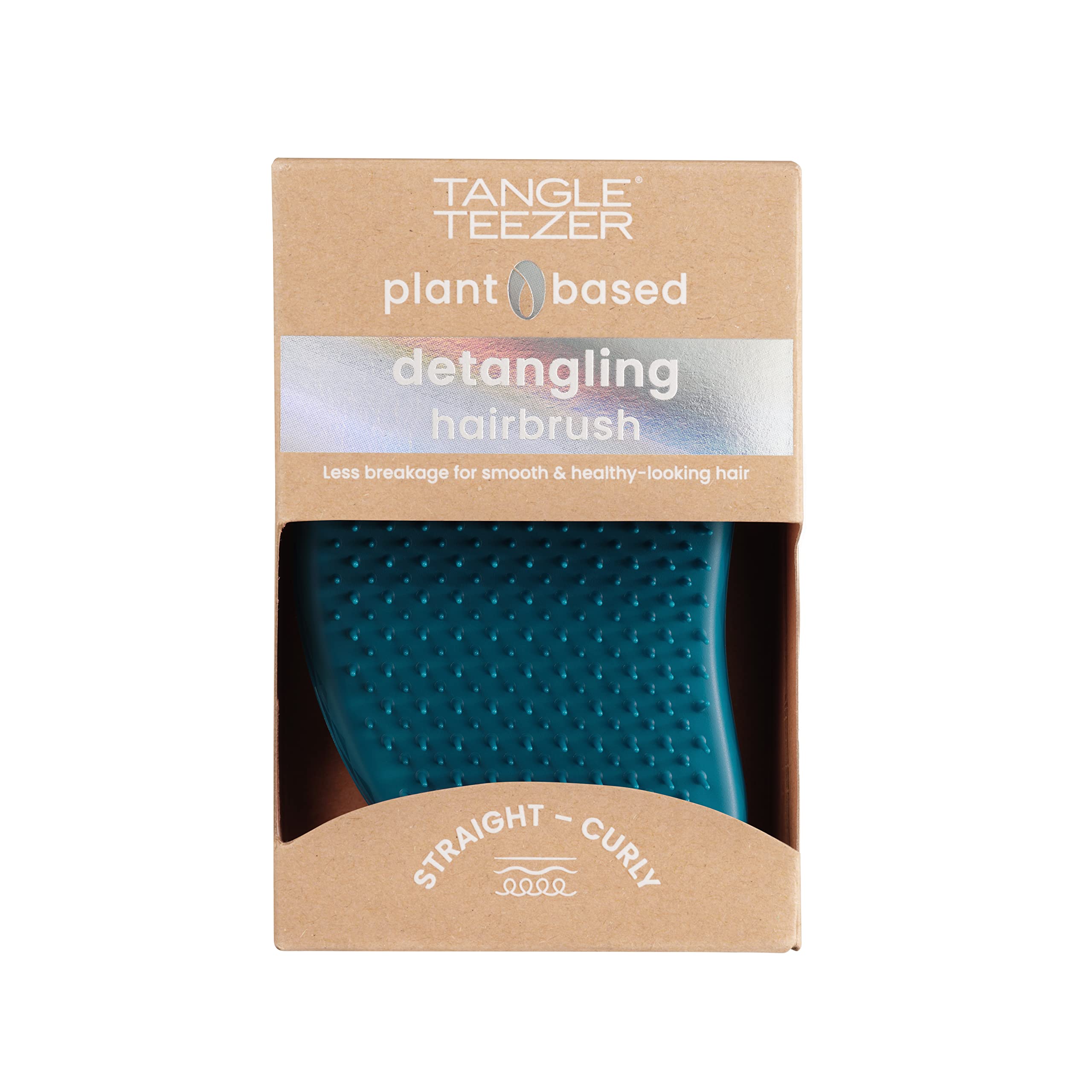 Tangle Teezer Hairbrush | Original Plant Brush Detangling Hair Brush for Wet & Dry Hair | Detangler Brush for Fine, Curly, Thick