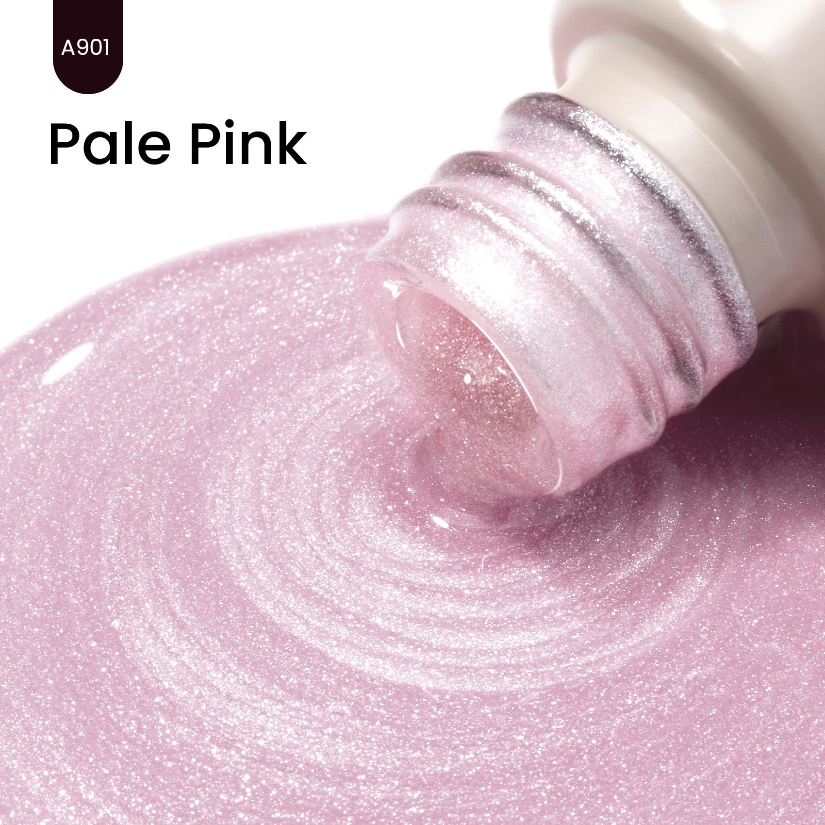 Maychao 15Ml Gel Nail Polish 1Pc Pale Pink Gel Polish Soak Off Uv Led Nail Polish Nail Art Starter Manicure Salon Diy At Home, 0