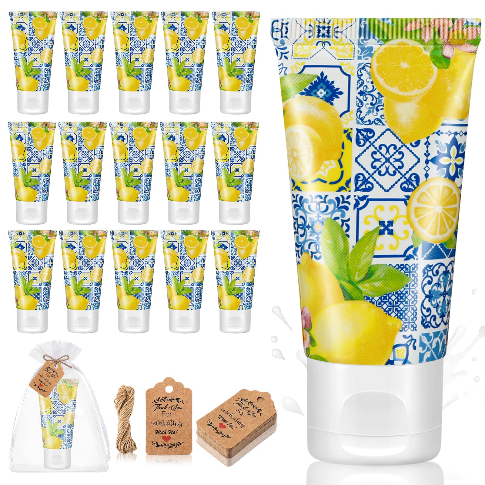 Heigble 36 Sets Sunscreen for Baby Shower Party Favors SPF 30 Mini Lotion 1 oz Resistant Travel Sunscreen Bulk Thank You Gifts f