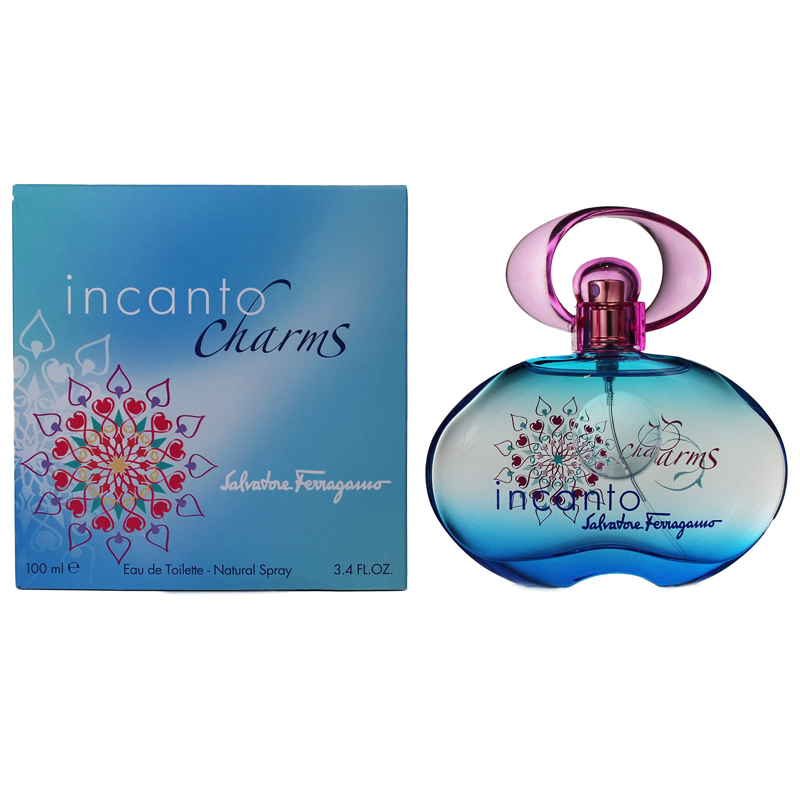 Incanto Charms By Salvatore Ferragamo, 3.4 Oz Eau De Toilette Spray For Women
