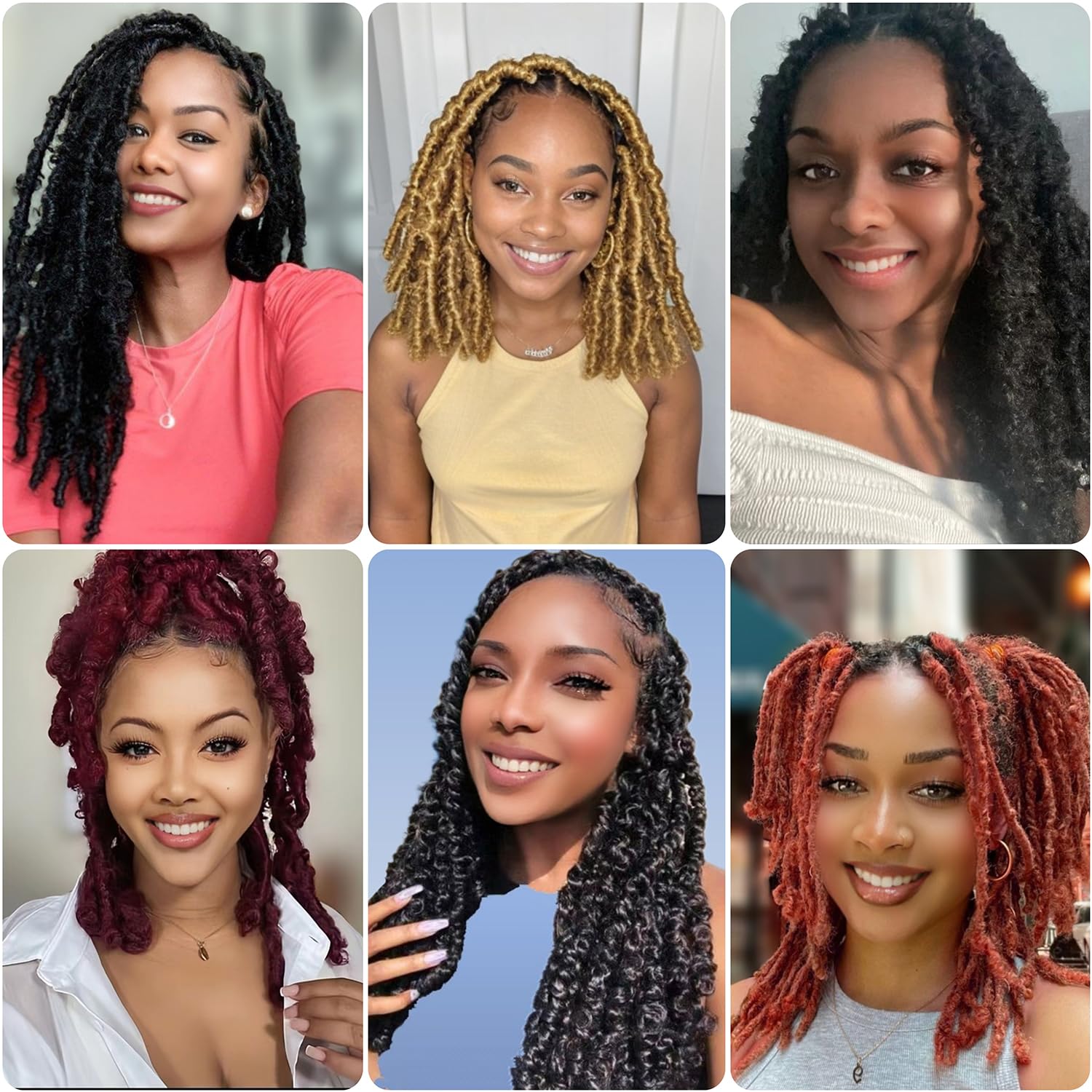 Marley Twist Braiding Hair Ginger 350 Marley Hair 18 Inch 3 Packs Cuban Twist Hair For Crochet Braids Passion Twist Hair Soft Lo