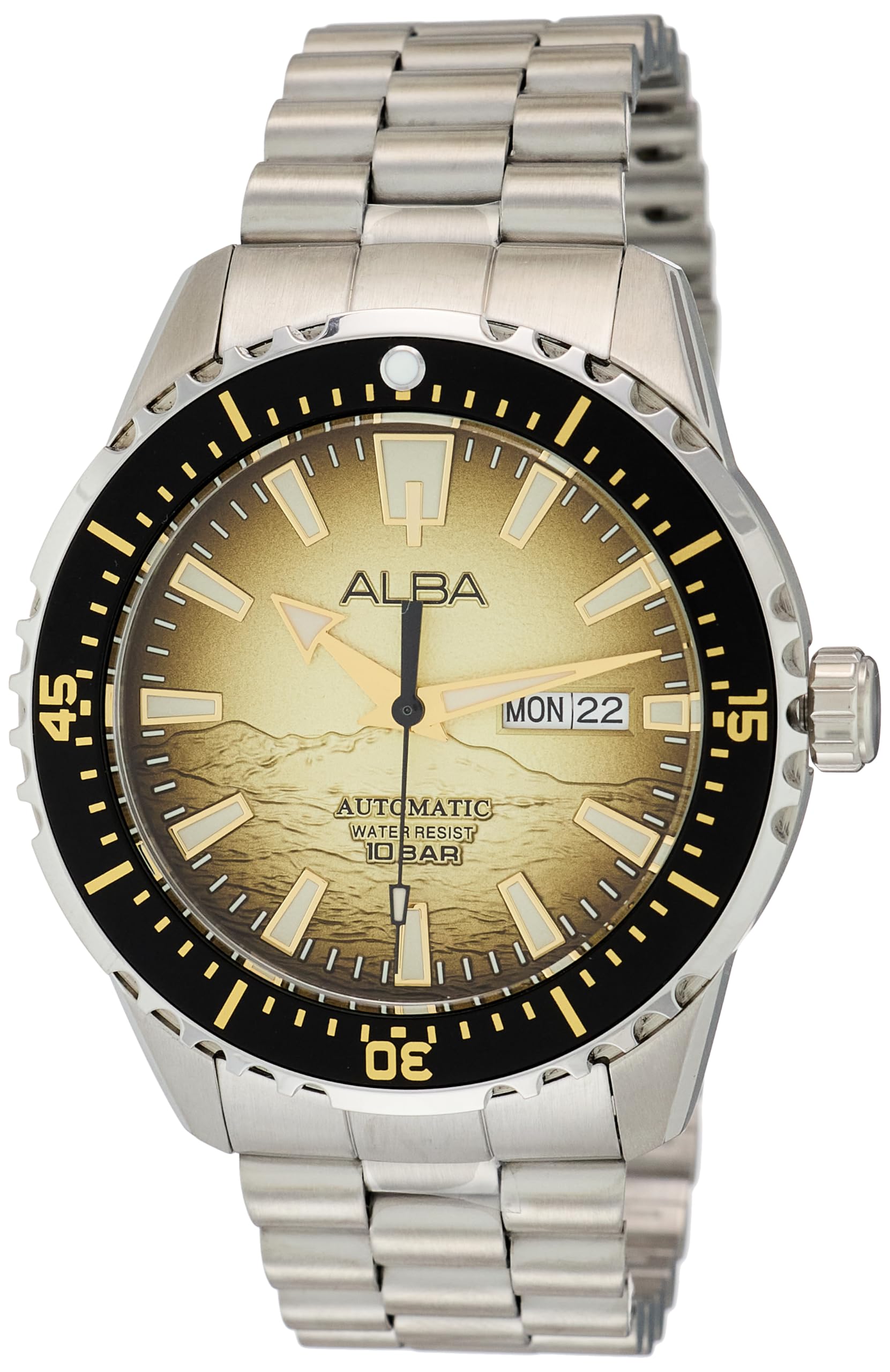 Alba Analog DayDate Dial MenS WatchAl4733X1