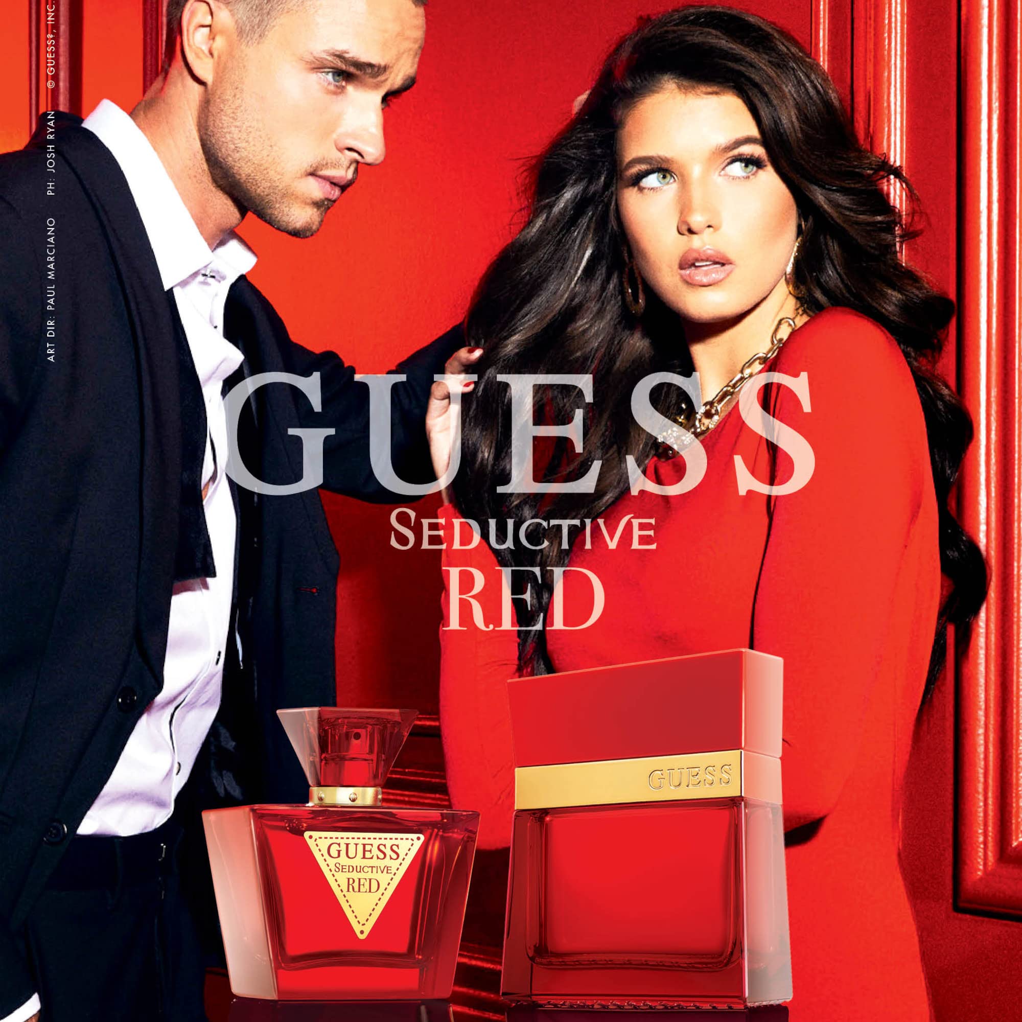GUESS Seductive Red Eau de Toilette Spray for Women, 1 Fl Oz - Red, Model 32242A