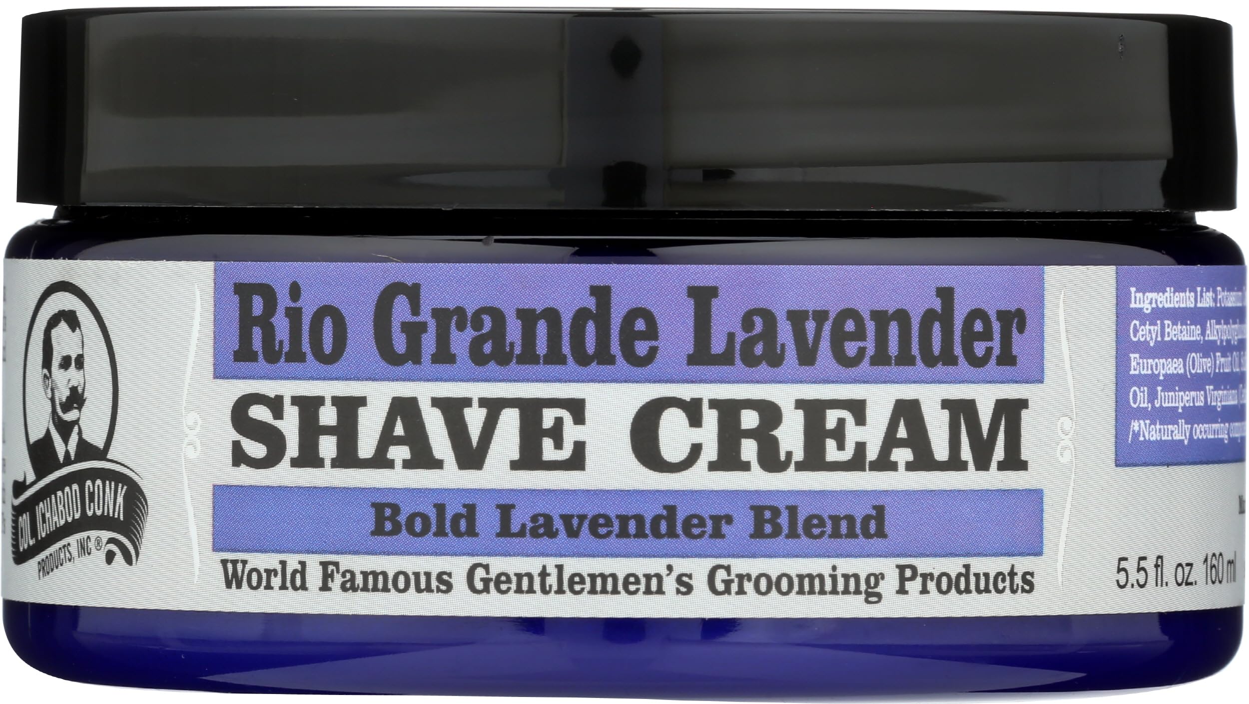 Colonel Conk Shave Cream Rio Grande Lavender, 5.5 FZ