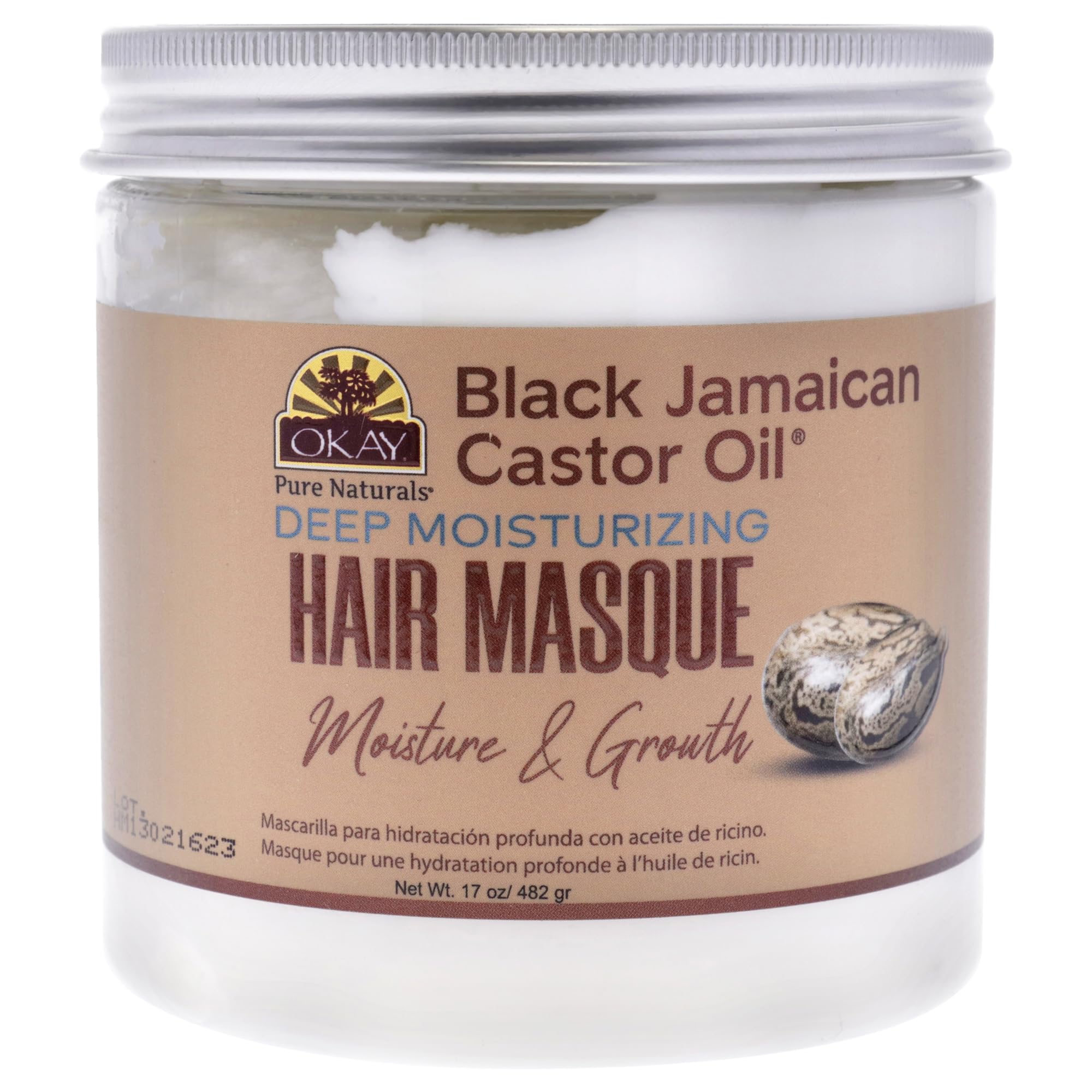 Black Jamaican Castor Oil Hair Masque By Okay For Unisex - 17 Oz Masque