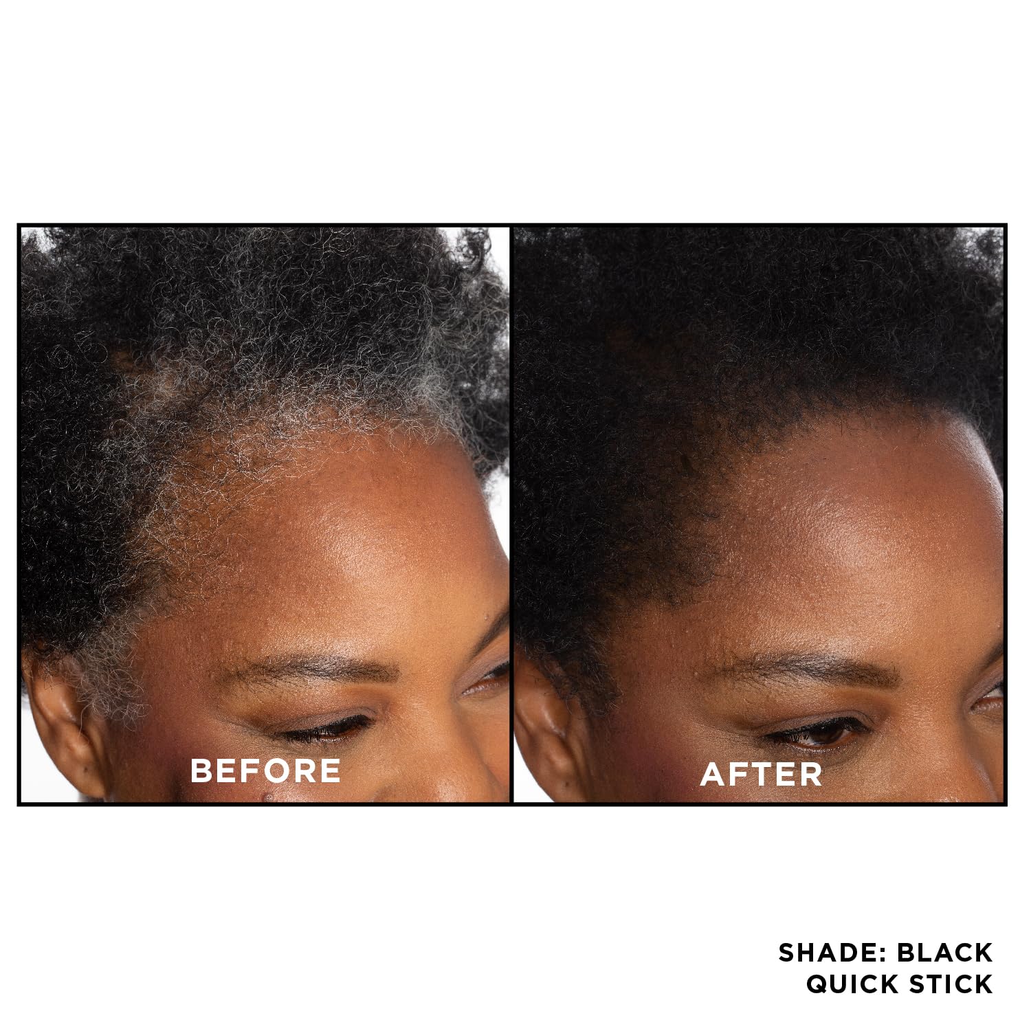 EVERPRO Gray Away Root Touchup Stick - Black, 0.1 Oz, Quick Application, Perfect for Covering Grays