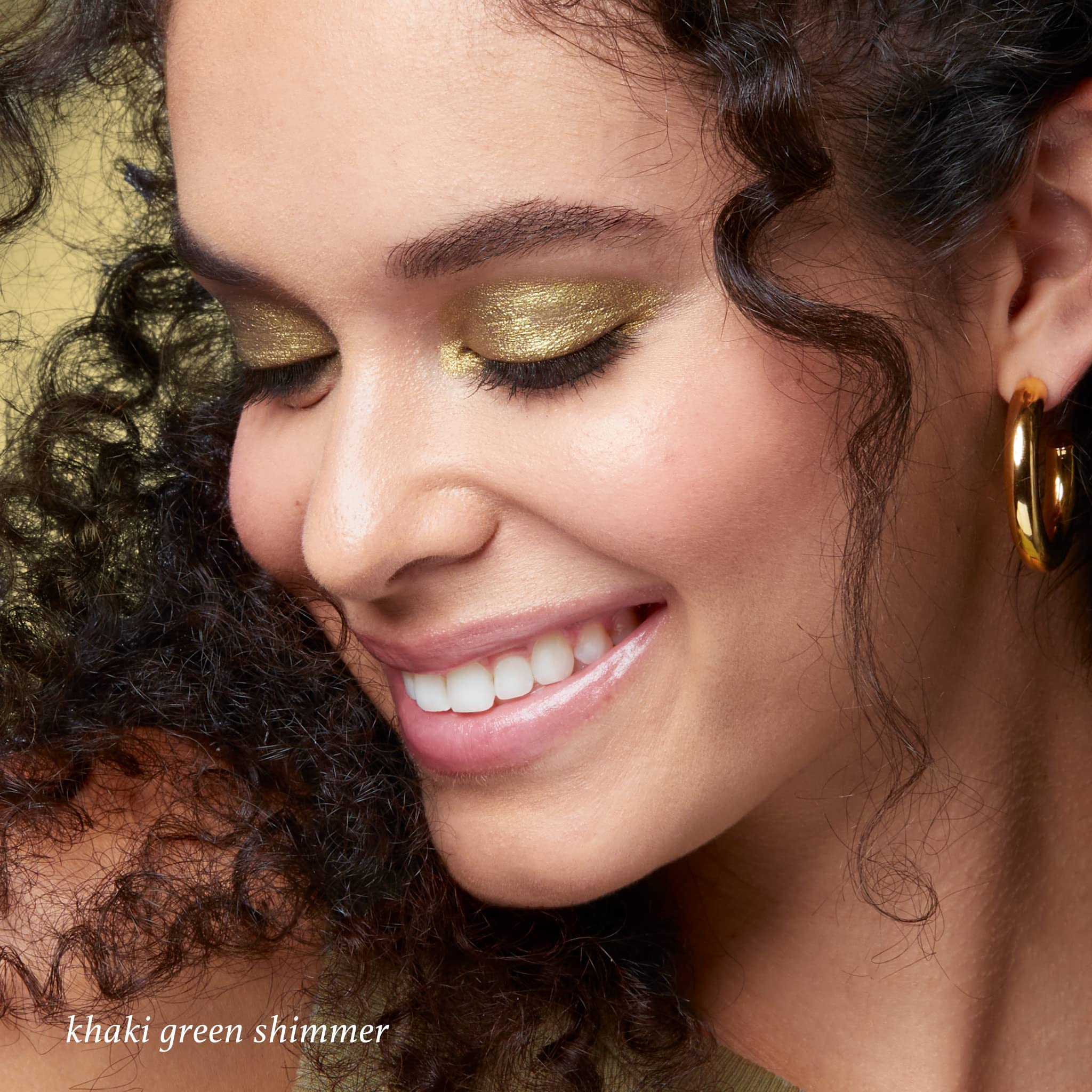 Julep Eyeshadow 101 Crme To Powder Waterproof Eyeshadow Stick, Khaki Green Shimmer