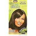 African Pride Olive Miracle 1 Touch-Up Kit Regular - Contains Aloe Vera, Castor Oil & Biotin, 1 Kit