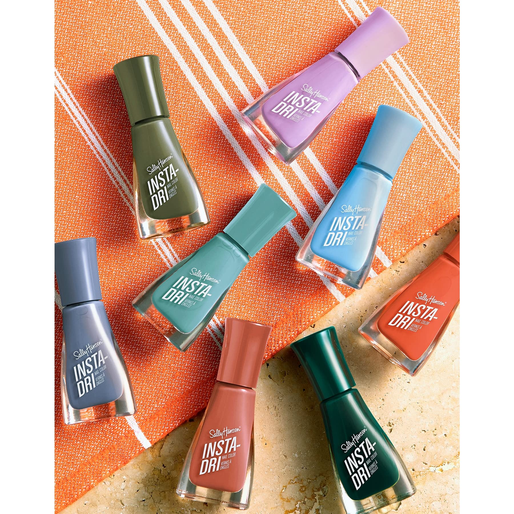 Sally Hansen Insta-Dri Nail Polish - Slow M-Ocean, 031 Fl Oz (Pack Of 1)
