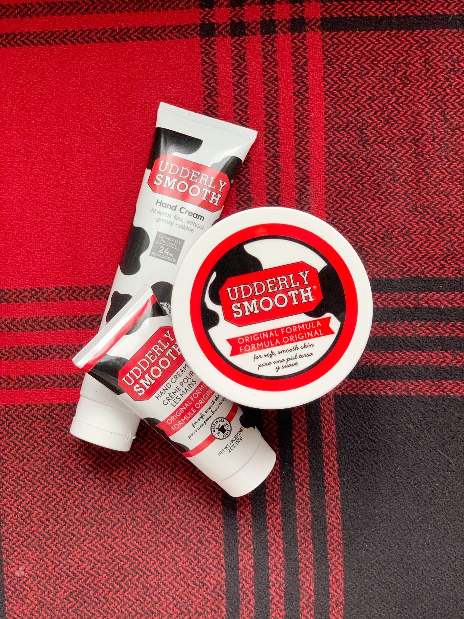 Udderly Smooth Nongreasy Hand And Body Moisturizer Cream Bundle 1 Kit, 3 Count