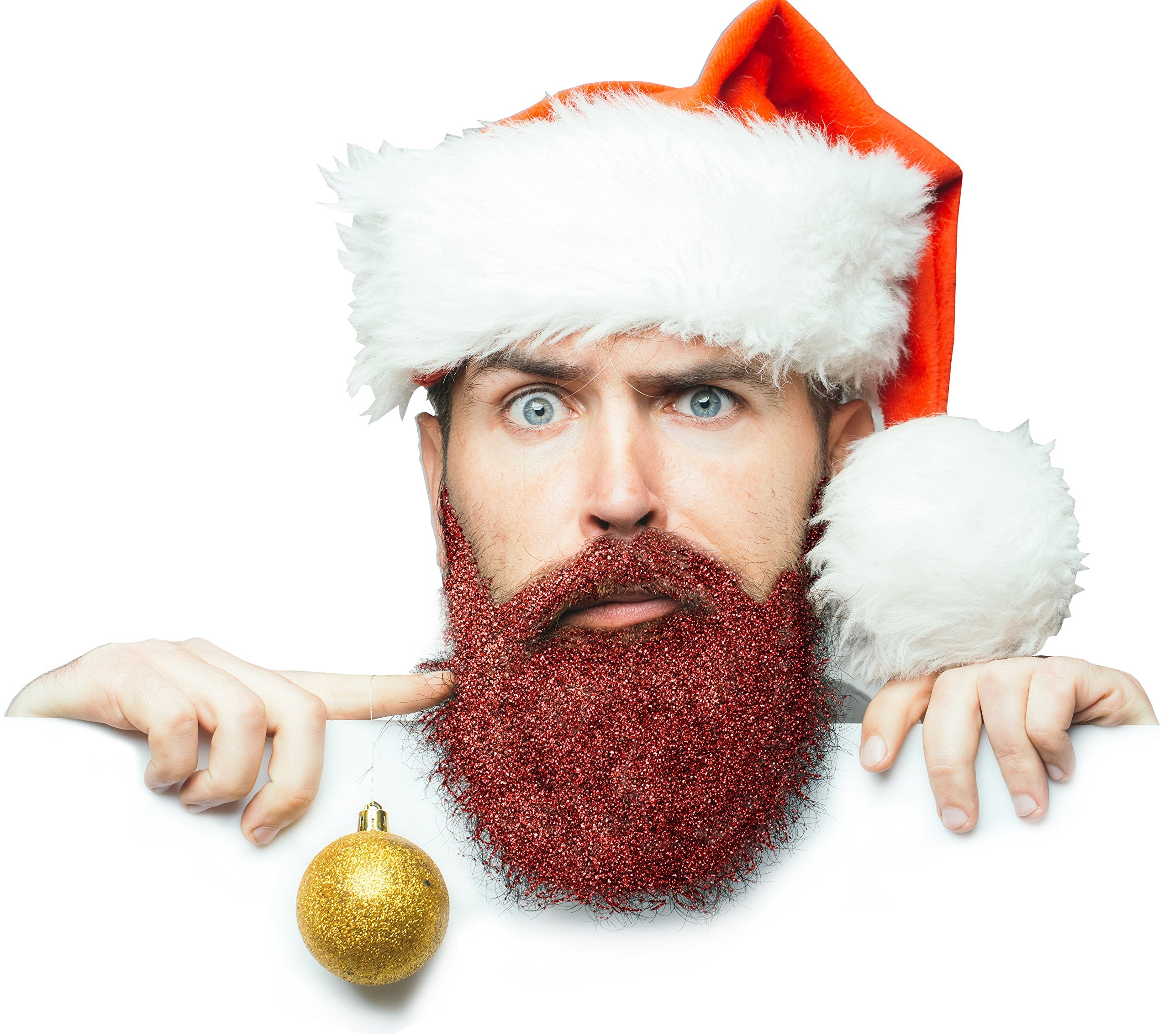 Beardaments Glitterbeard Kit with Application Oil - Long-Lasting Sparkle for Festive Fun - Easy No Mess Application Beard Glitte