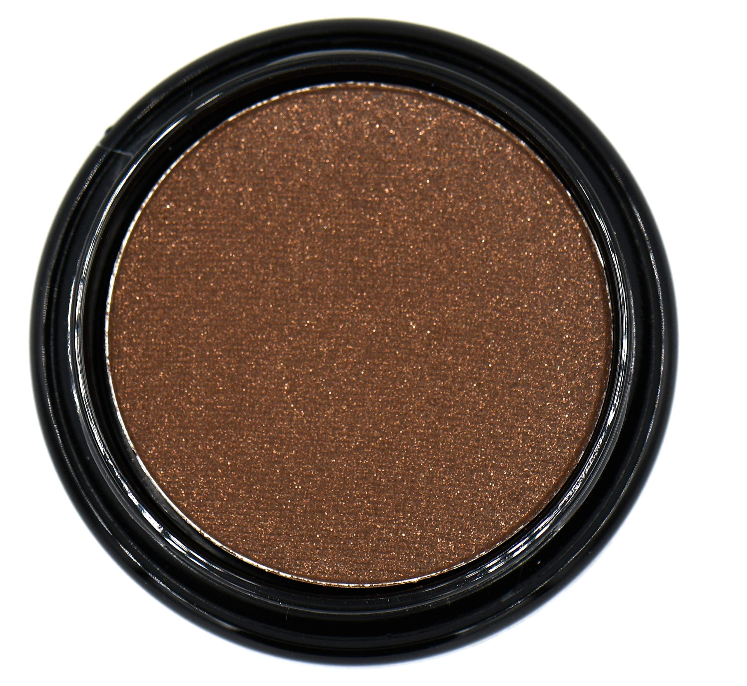 Pure Ziva Truffle Chocolate Deep Dark Chestnut Cocoa Brown Shimmer Pressed Powder Single Vegan Eyeshadow; Talc, Paraben & Cruelt